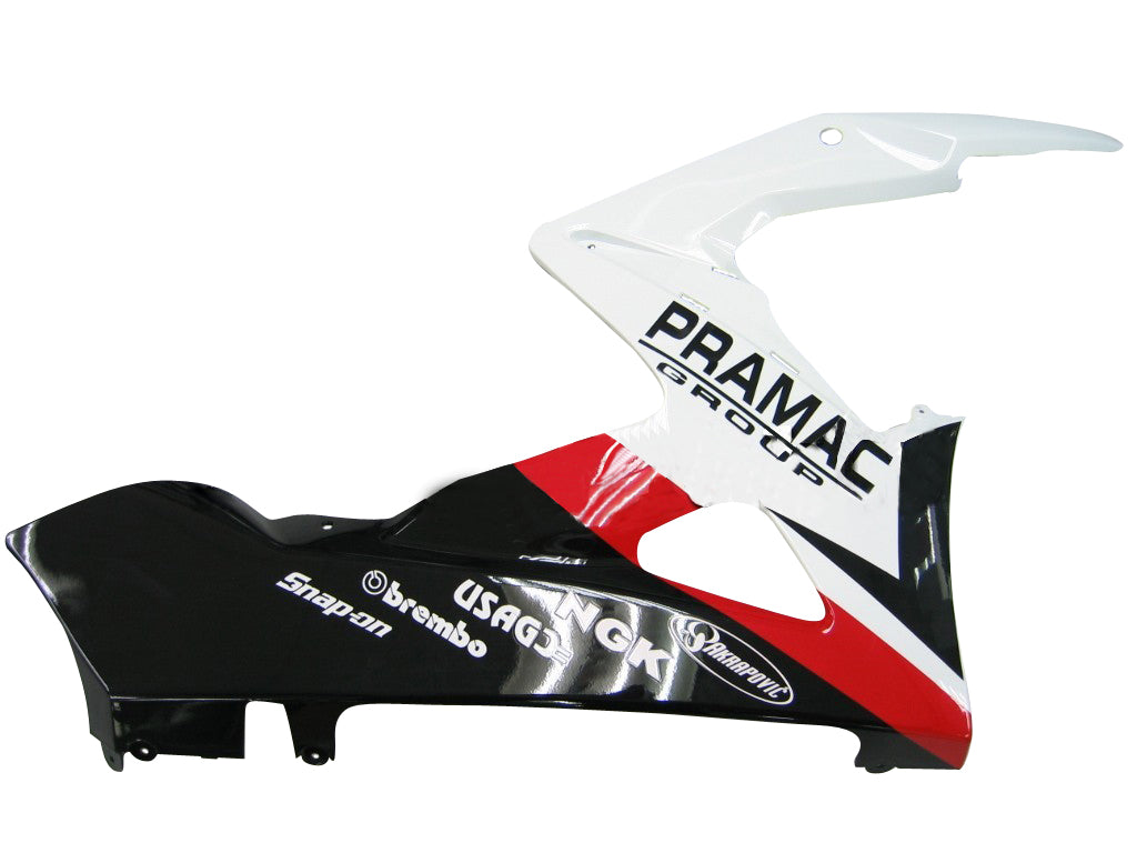 2005-2006 Suzuki GSXR 1000 White Black Pramac Racing Fairings Generic