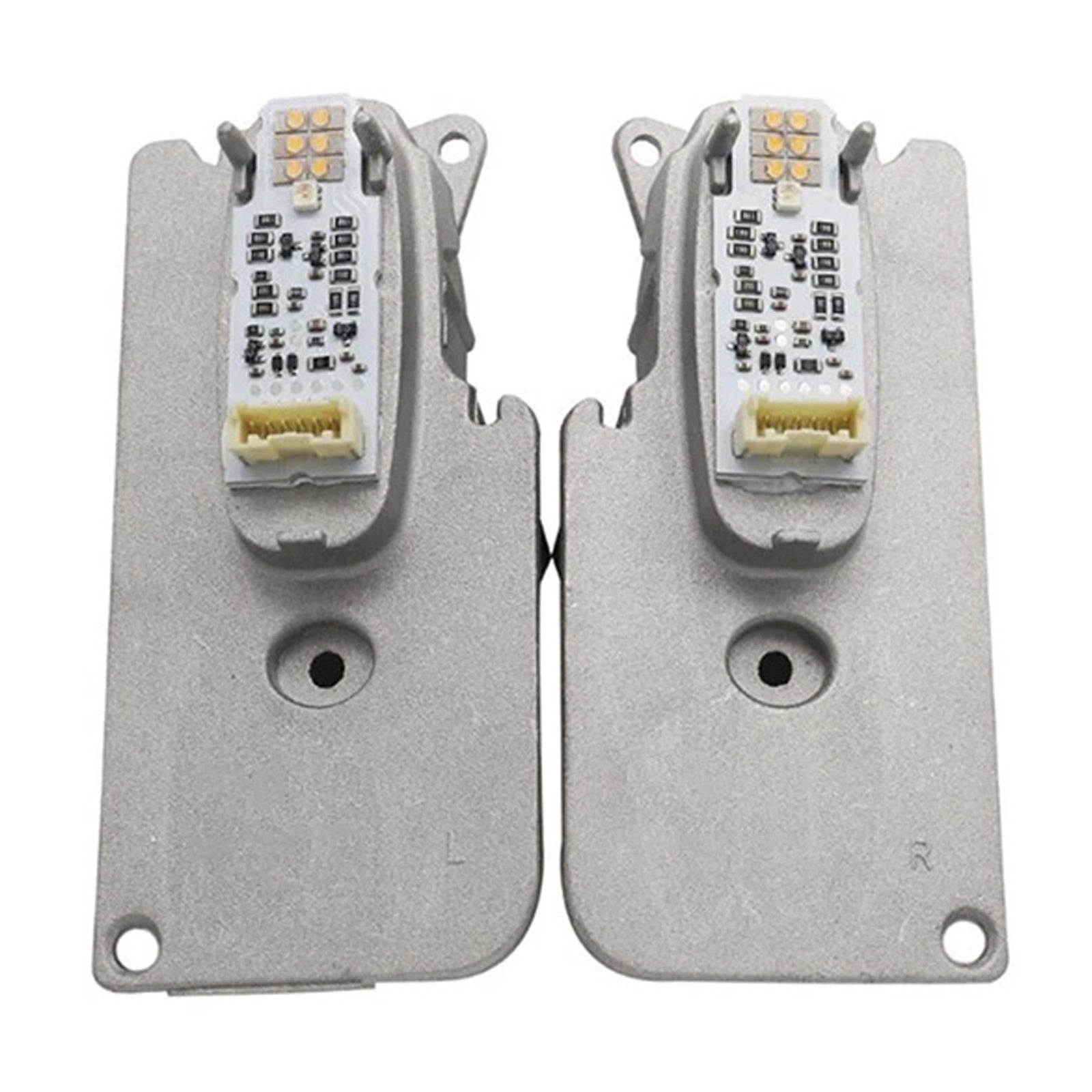 2x Módulo de farol de LED 6311739055 56 para BMW 7 Série F01 F02 LCI
