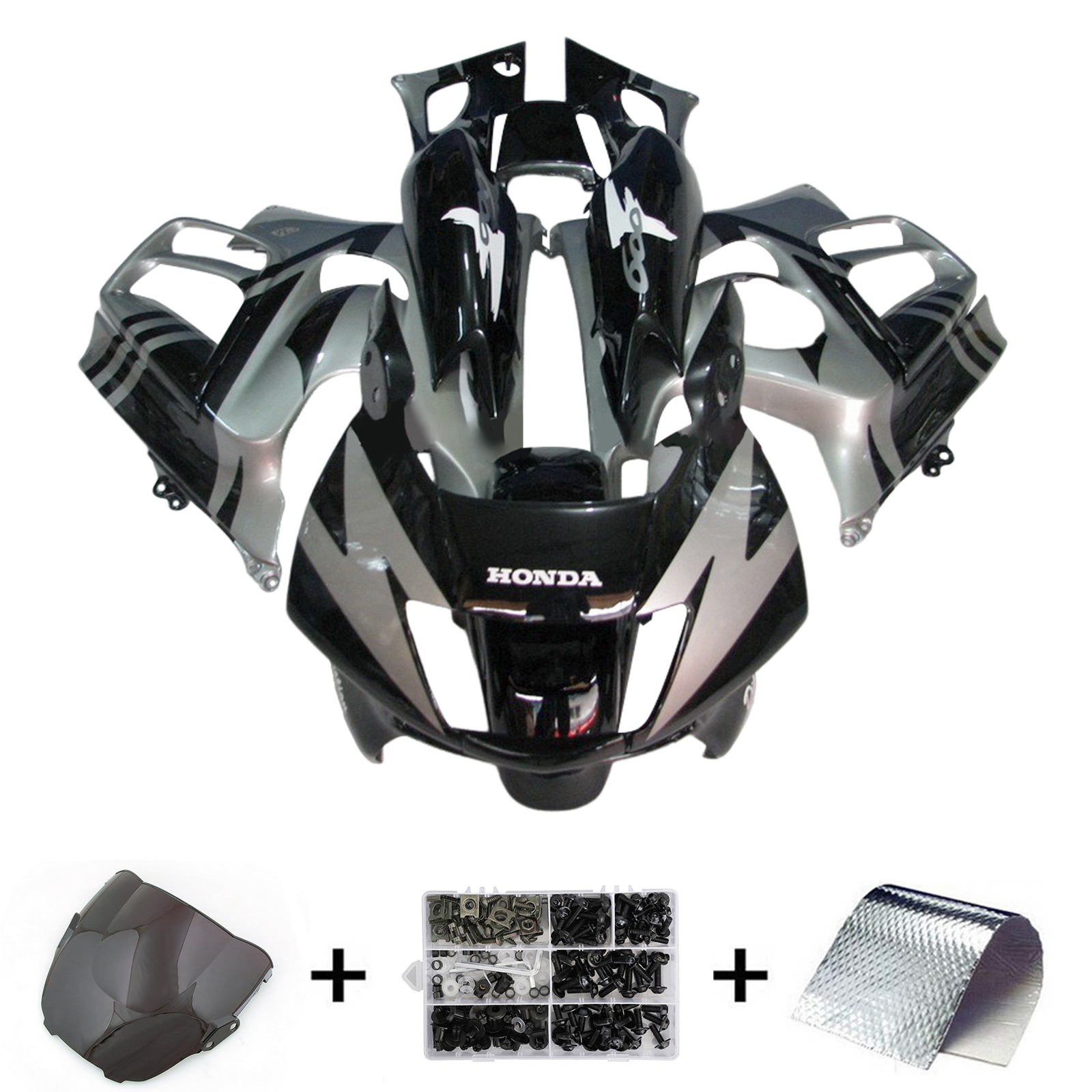 1997-1998 Honda CBR600 F3 Injection Fairing Kit Bodywork Plastic ABS