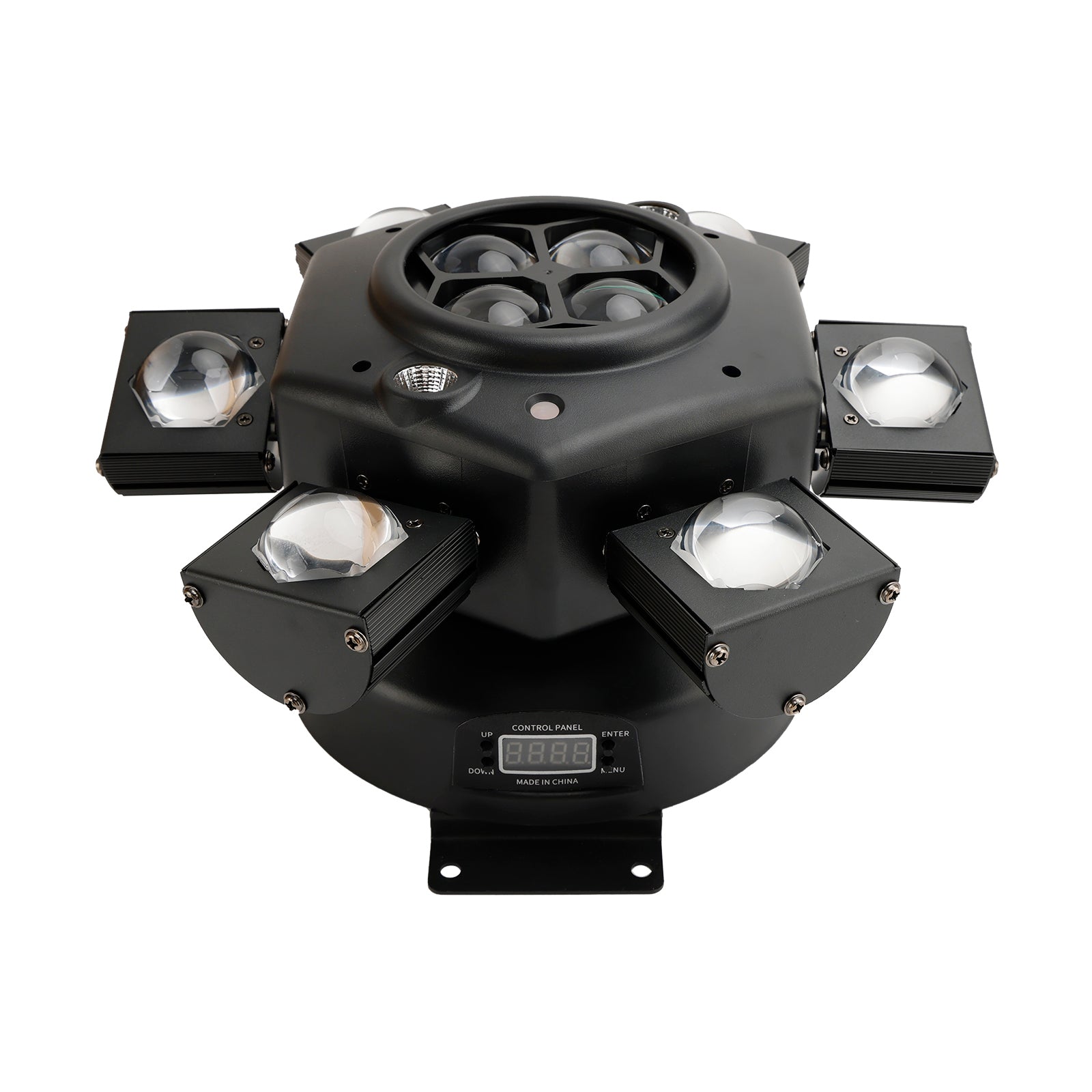 10 RGBW LED-podiumverlichting Moving Head Stroboscooplicht Laserstraal DMX Disco DJ