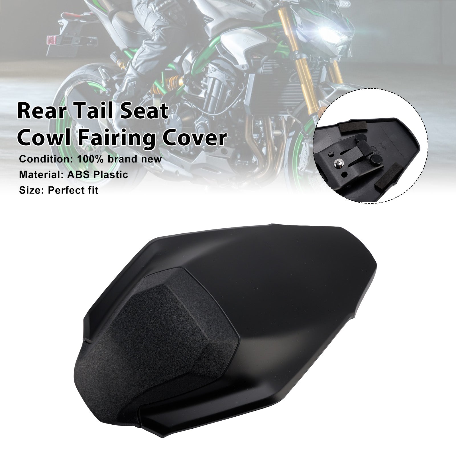 Rear Tail Seat Cowl Fairing Cover For Kawasaki Z900 Z900SE 2025-2026