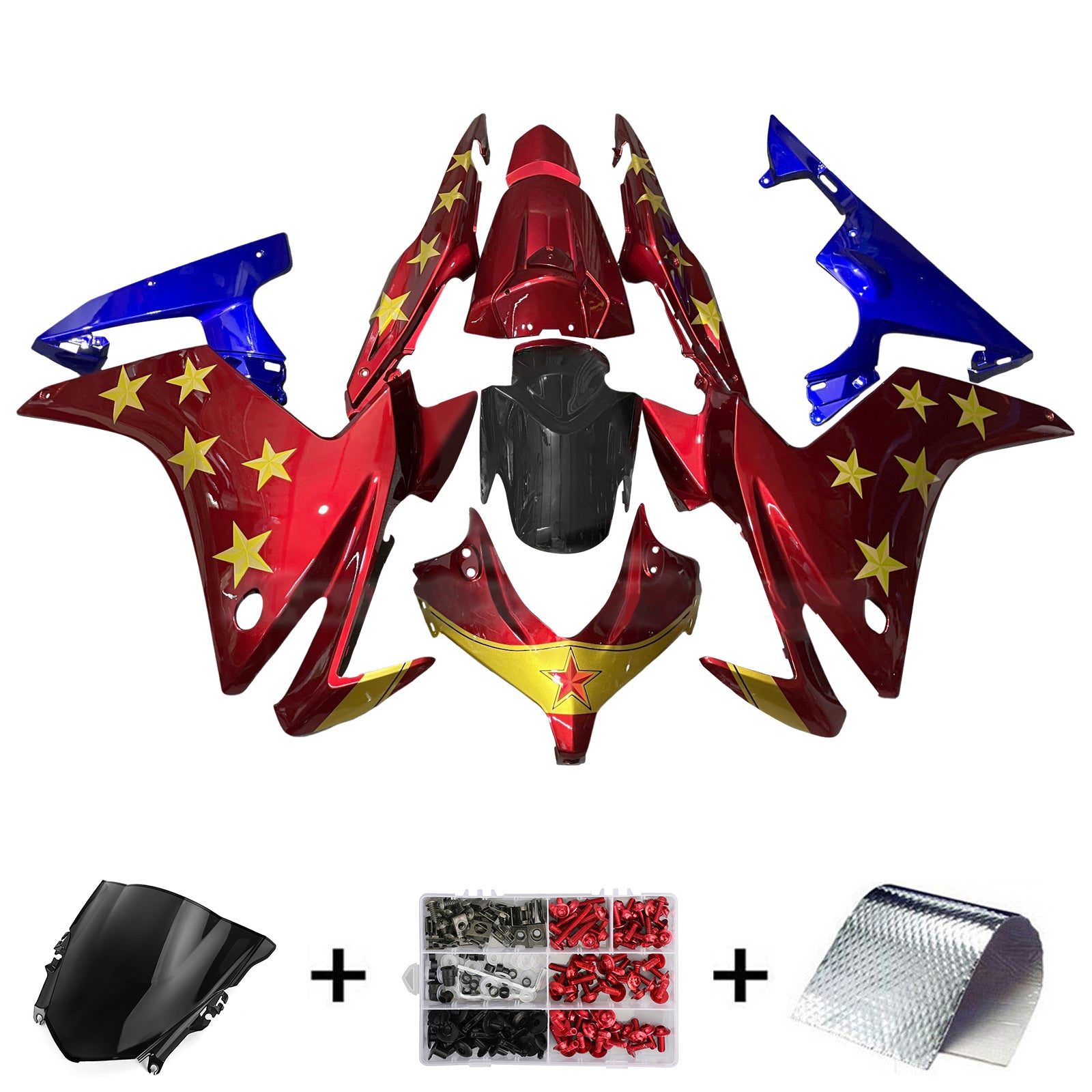 2013-2015 Honda CBR500R Injection Fairing Kit Bodywork Plastic ABS