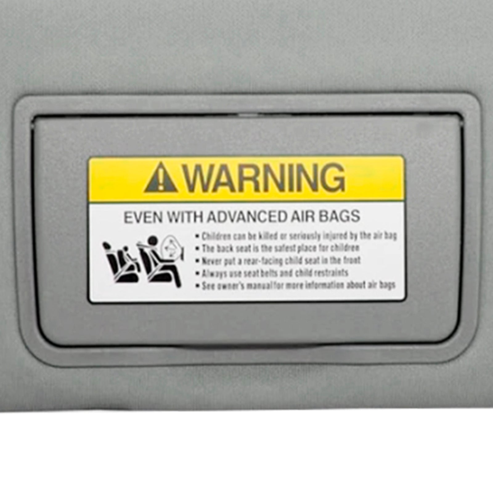 2008-2017 Honda Accord Grey Glaid Driver Côté Soleil Soleil 83280TA5A51ZA