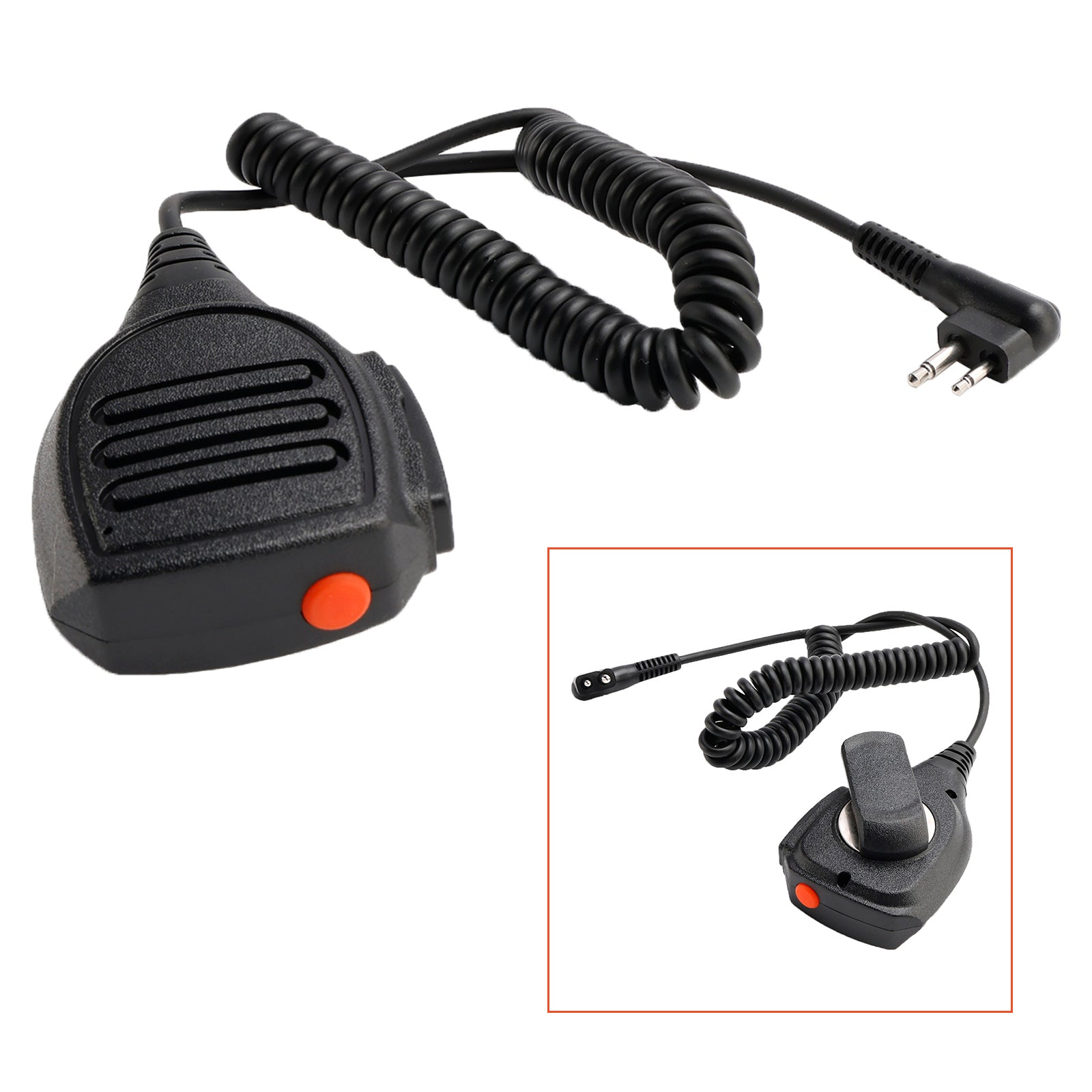 M-SM1602 Dubbele PTT-microfoonluidspreker voor GP300 CP100 SP50 + Z418 P110 V468 EP350