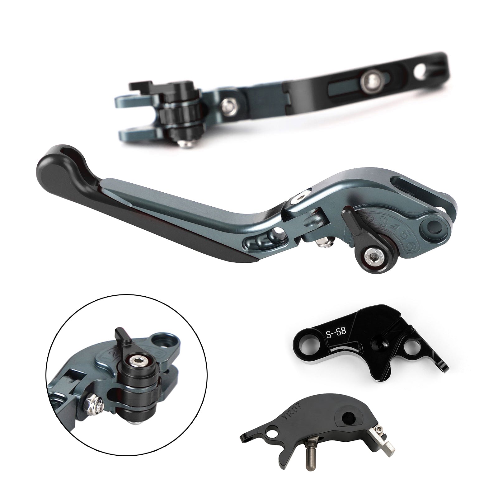 2022-2023 YAMAHA YZF R7 MT-10/SP FZ-10/SP Palanca de freno de embrague ajustable
