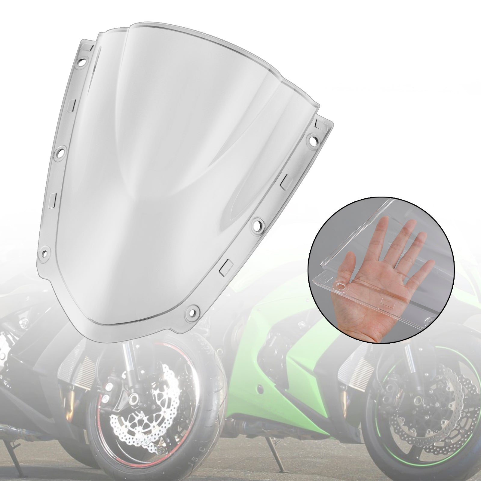 2021-2023 Kawasaki Ninja ZX-10R Windshield Windscreen Protector