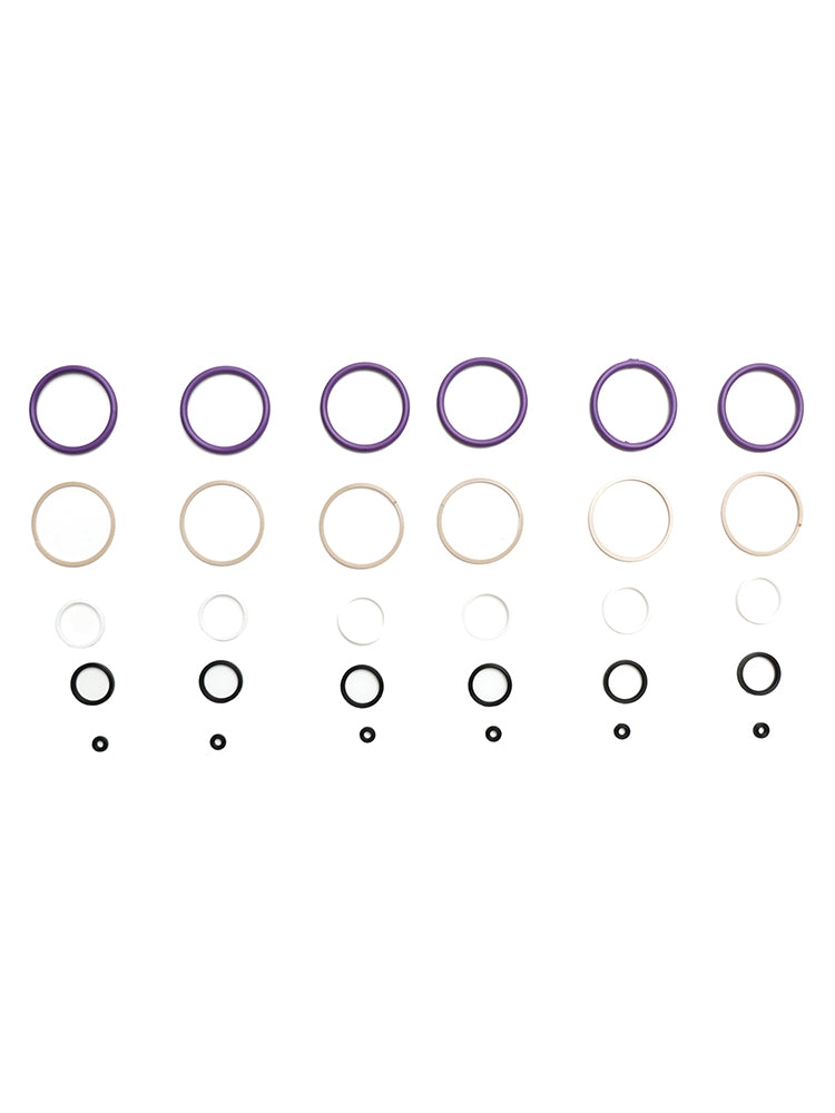 6 STK drivstoffinjektorer tetning O-ringsett Passer Caterpillar C7 Passer CAT C7 intern