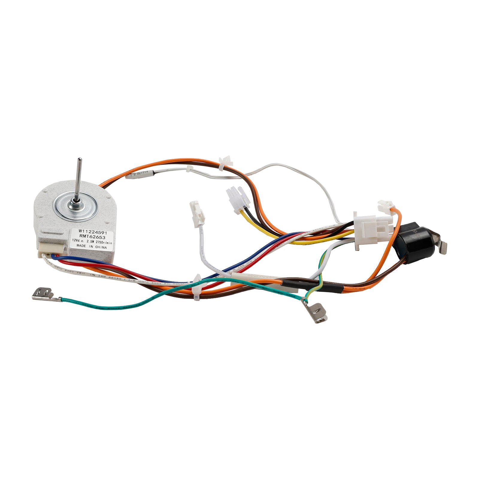 W11224591W10728111Koelkastverdamperventilatormotor voor Whirlpool-vriezer