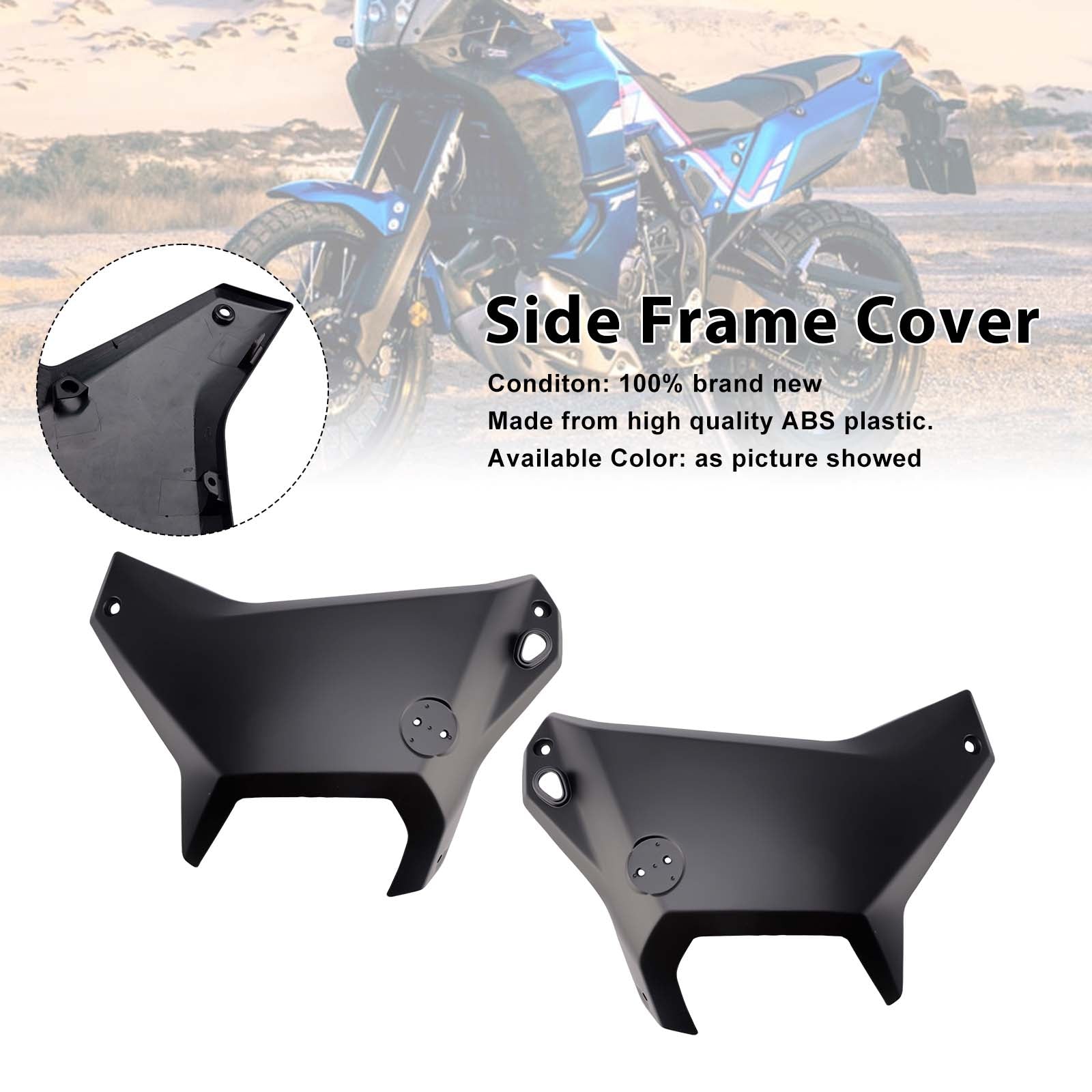 Couvercle de carénage de panneau de cadre latéral pour Yamaha Tenere 700 T700S 2025 – 2026