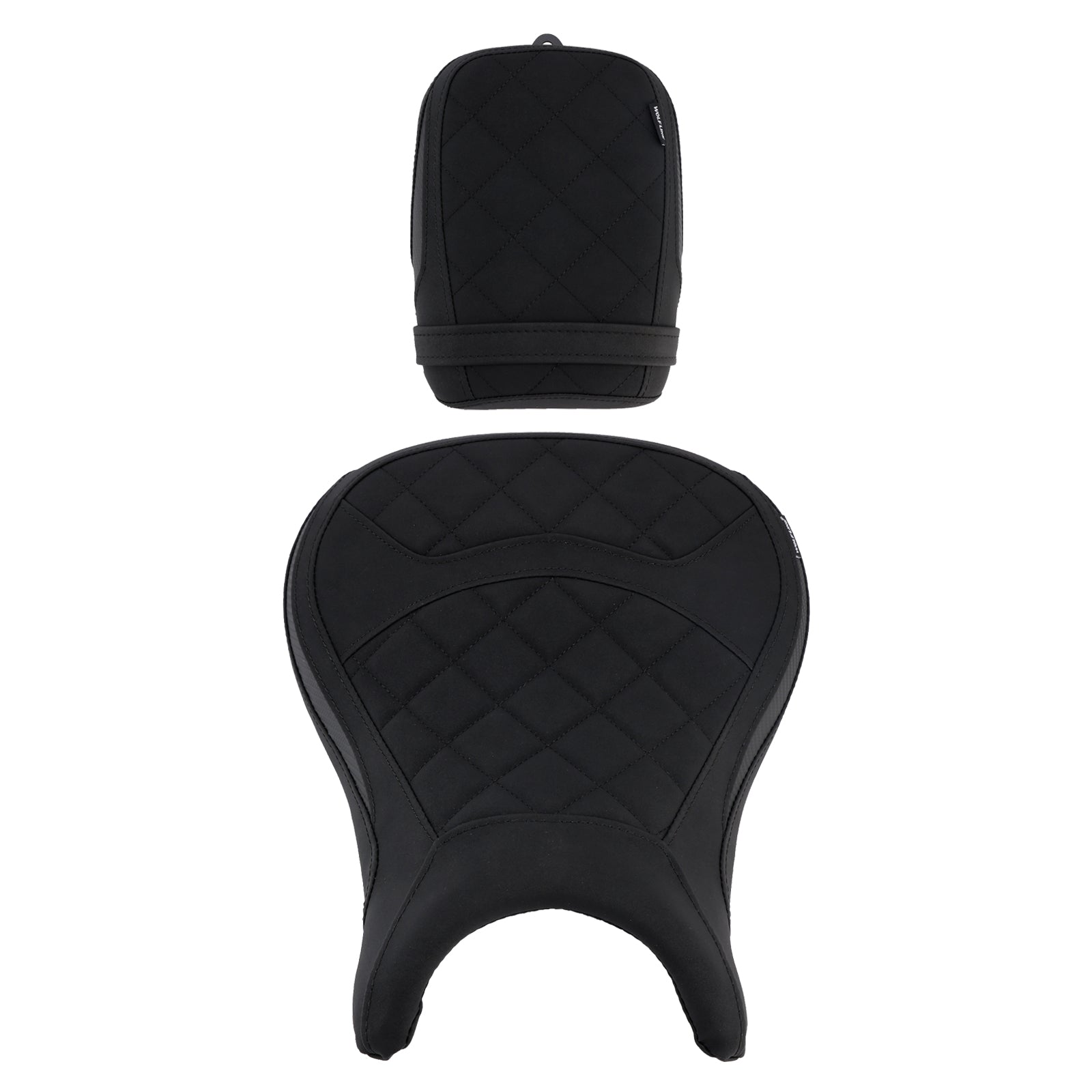 Lower Front W/ Rear Seat Lower Pillion Black For Kawasaki Eliminator 500 24-25