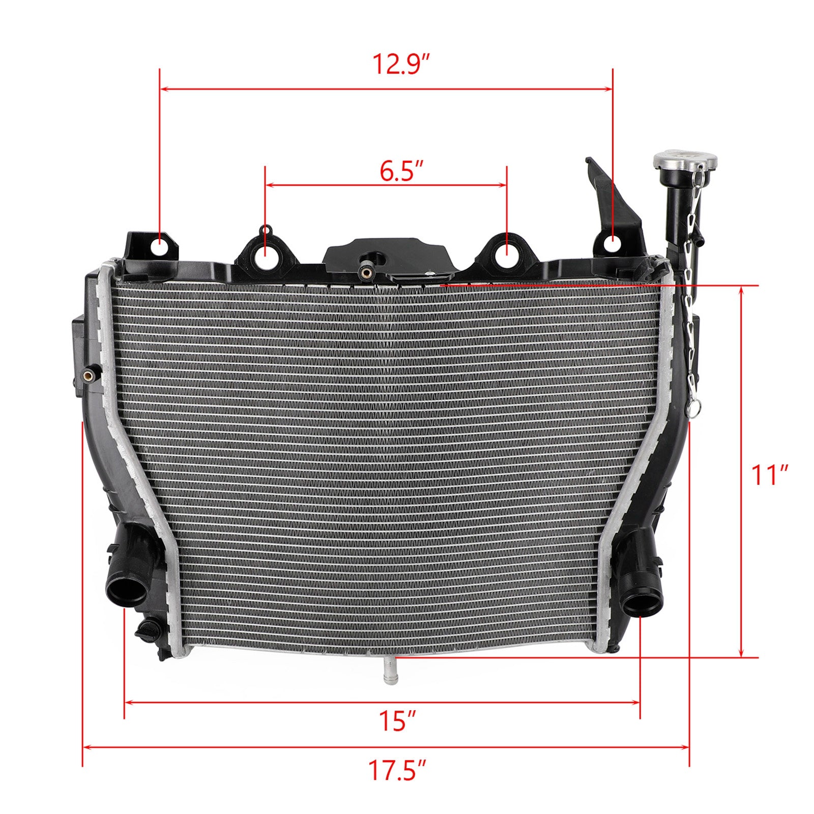 Engine Radiator Cooler Cooling Fit For BMW S1000RR 2009-2019