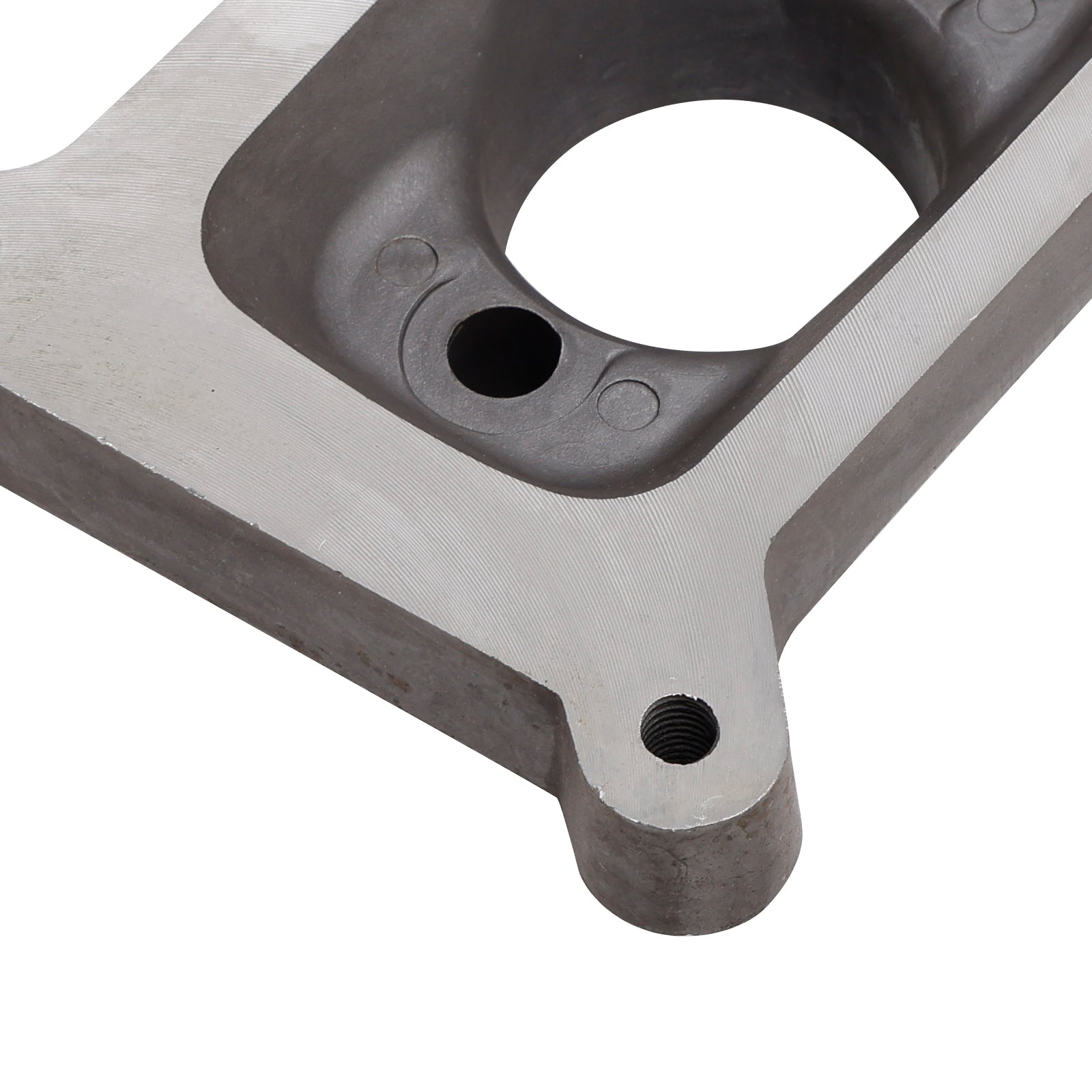 2044 One Natural Aluminum Performance Carburetor Adapter 2044