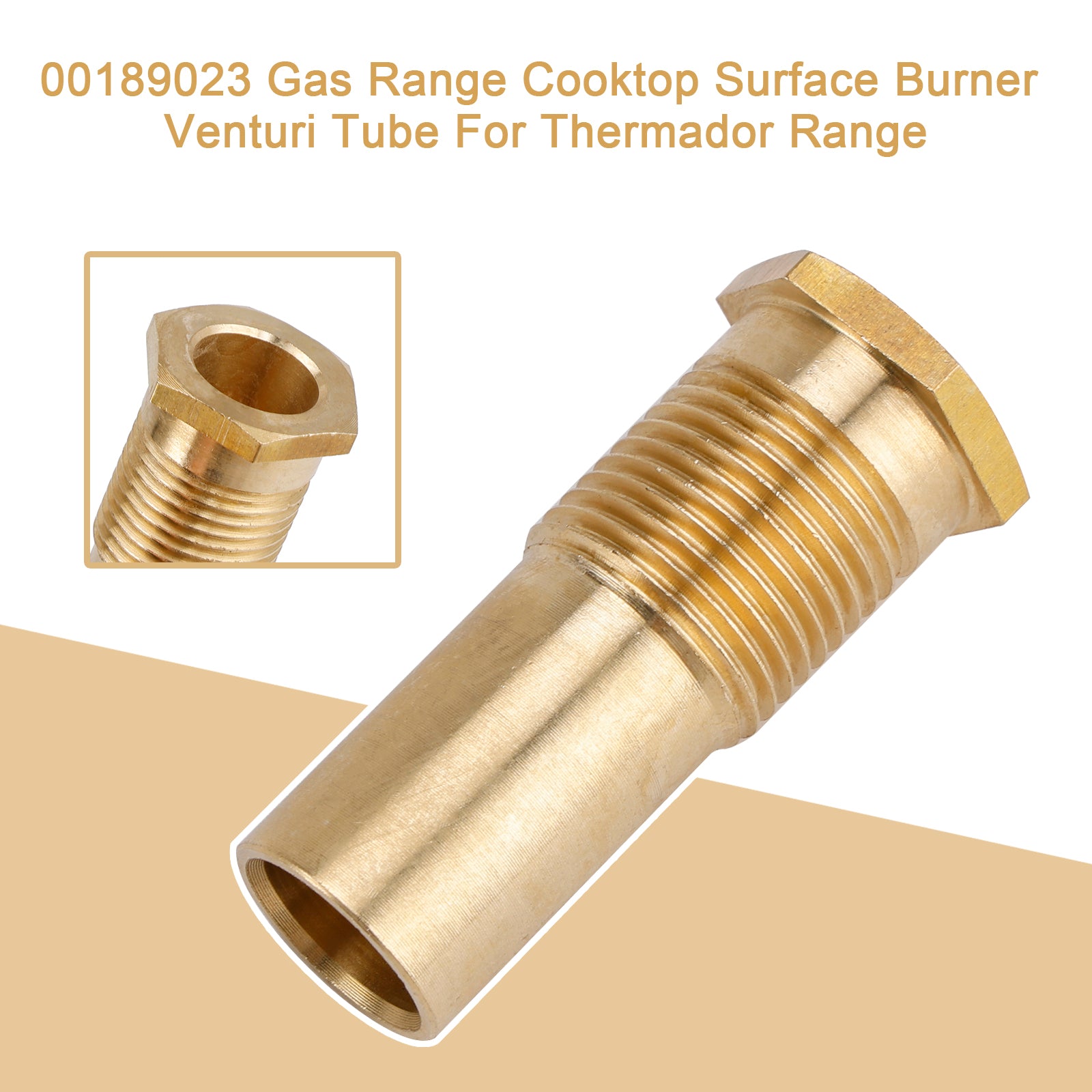 00189023 Gas Range Cooktop Surface Burner Venturi Tube For Thermador Range