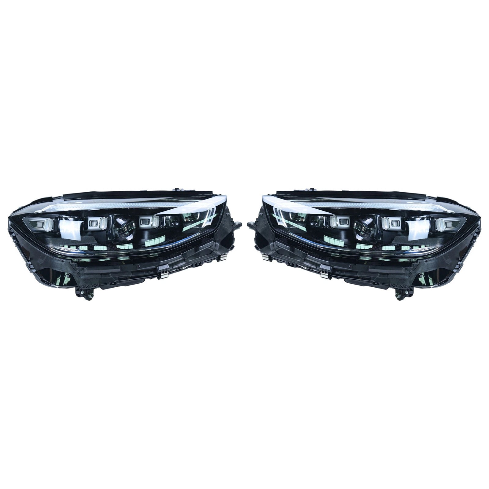 Left+Right LED Headlight Assembly For Mercedes-Benz S-Class S580 2021-2023