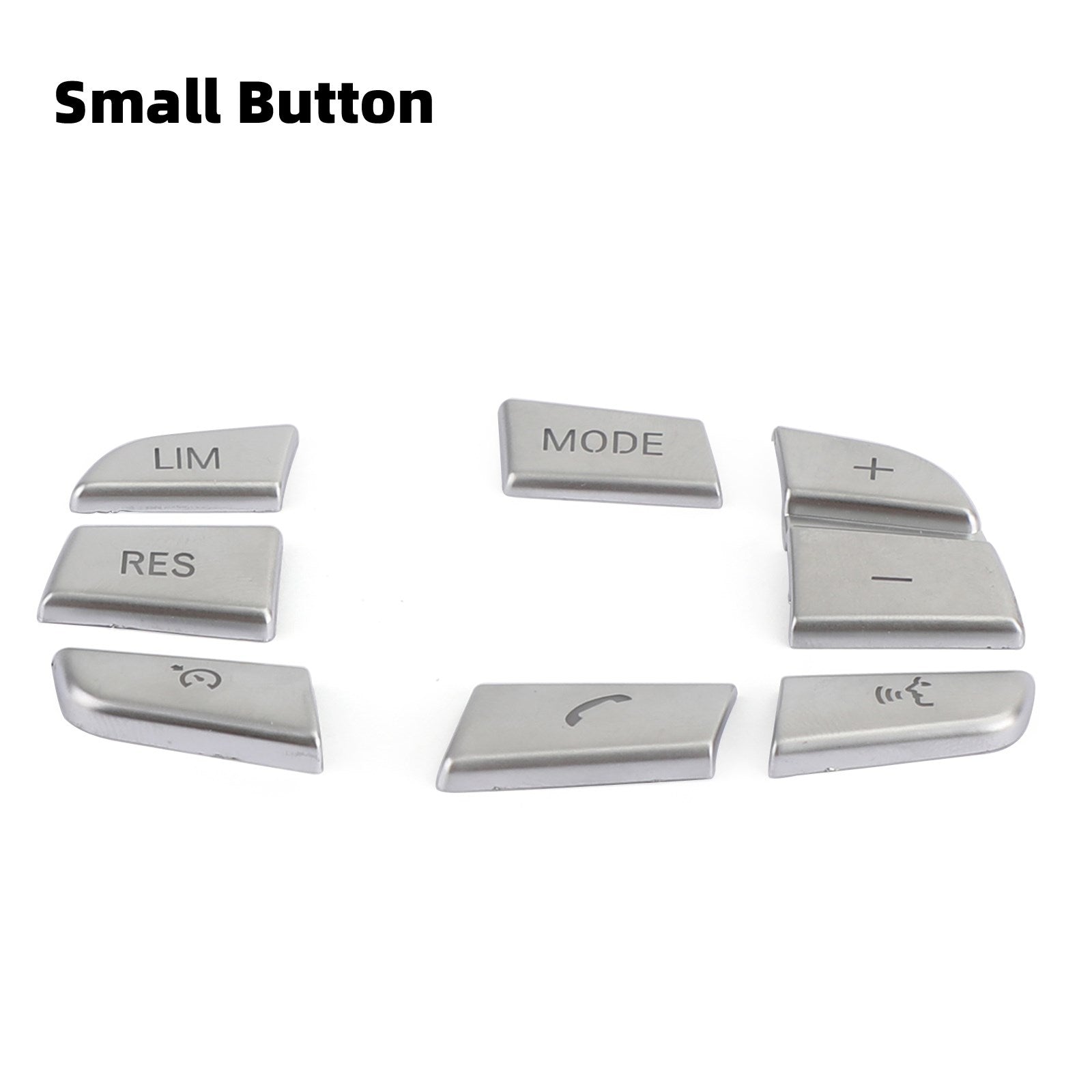 7x Steering Wheel Button Trim Cover Fit For BMW X3 F25（11-17）X4 F26（14-17）B