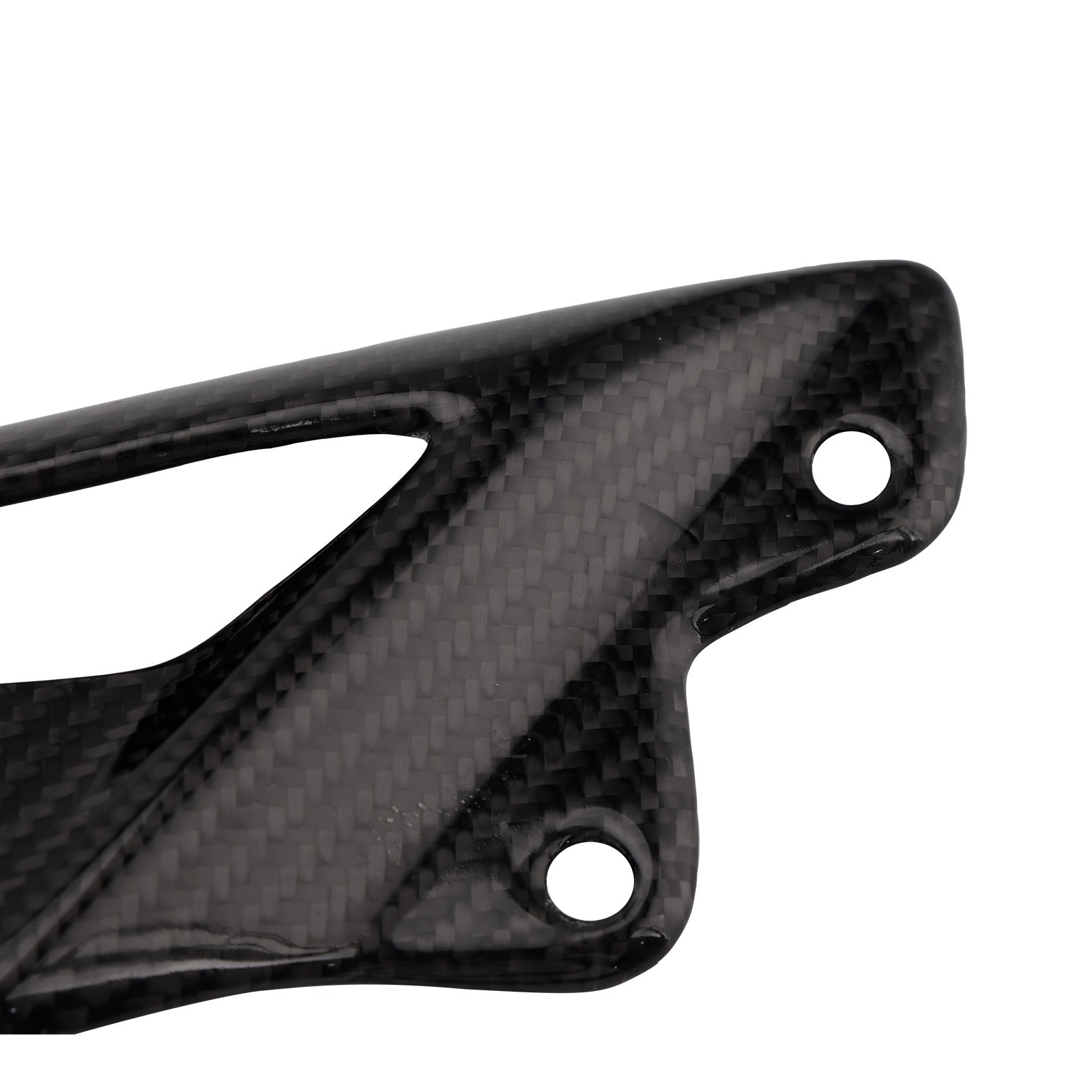 Panneau de Protection des pieds en Fiber de carbone véritable, pour Street Triple 765 RS 2016 – 2022