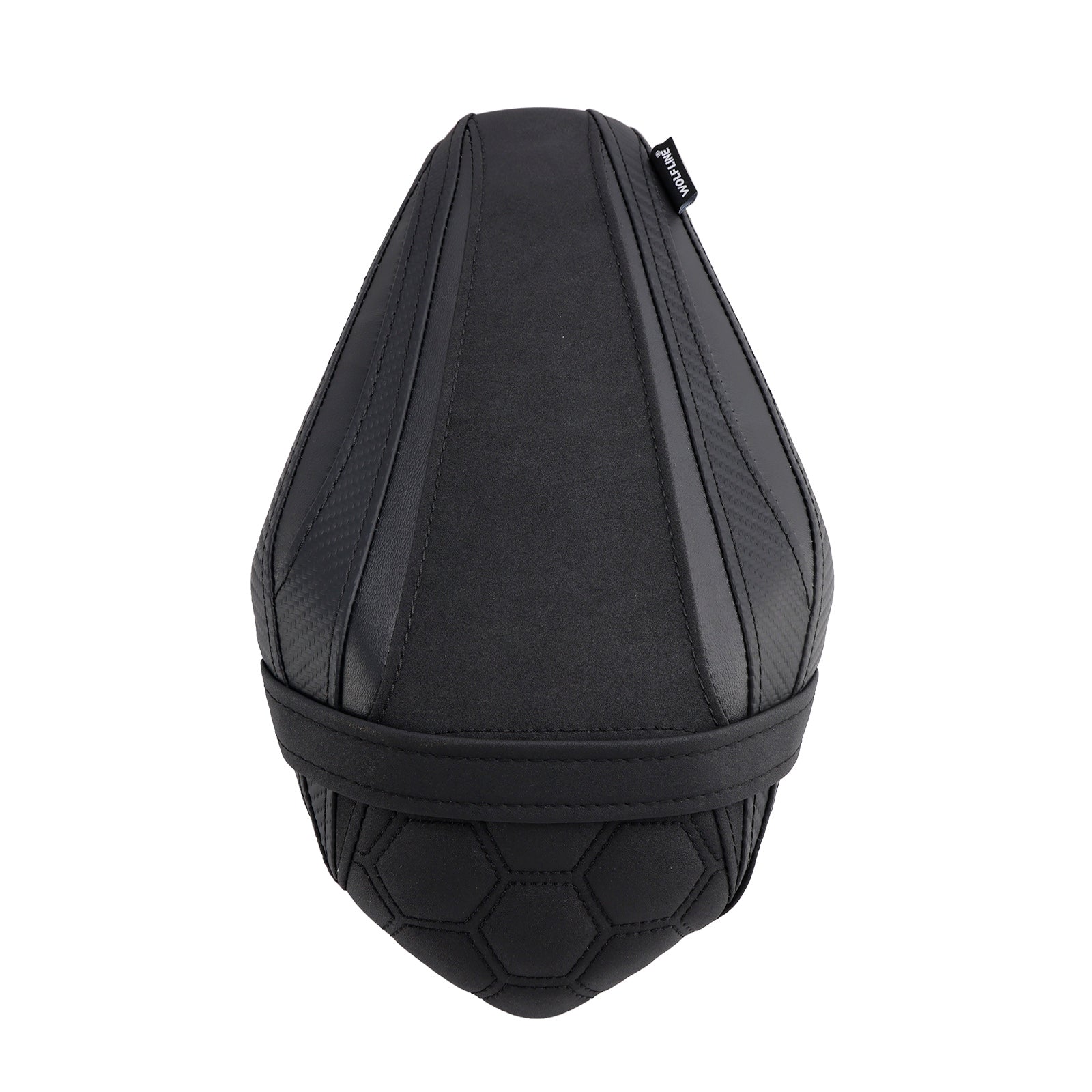 2021-2023 KAWASAKI ZX-10R/RR BASE PASSENGER SEAT CUSHION PU PULLION LAT SVART