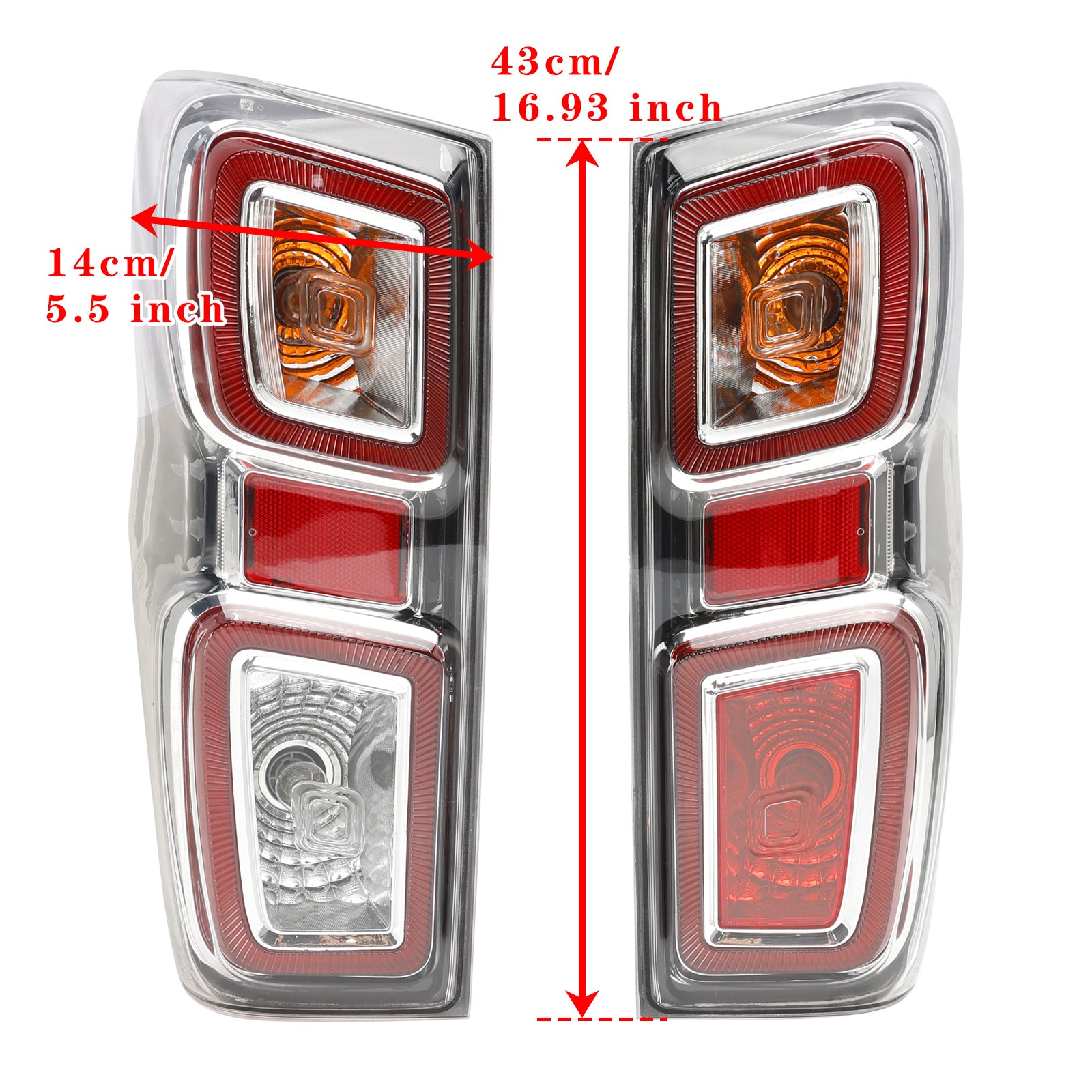 2020-2022 Isuzu D-max Pickup RHD L+R Led-achterlichtlamp