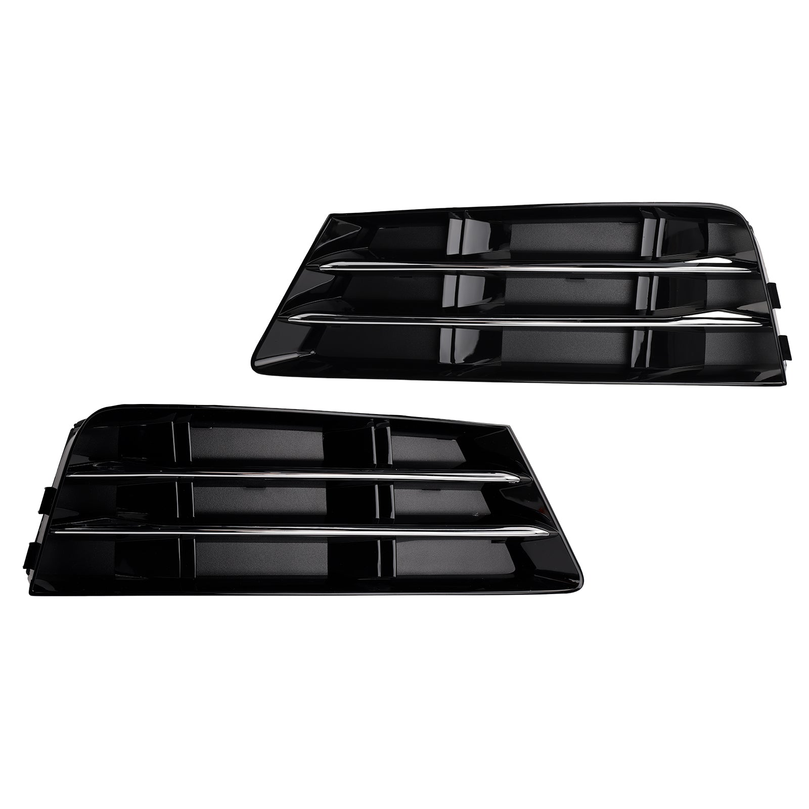 2016-2018 AUDI A4 B9 2 STUKS Mistlamp Grille Onderste Bumper Grill