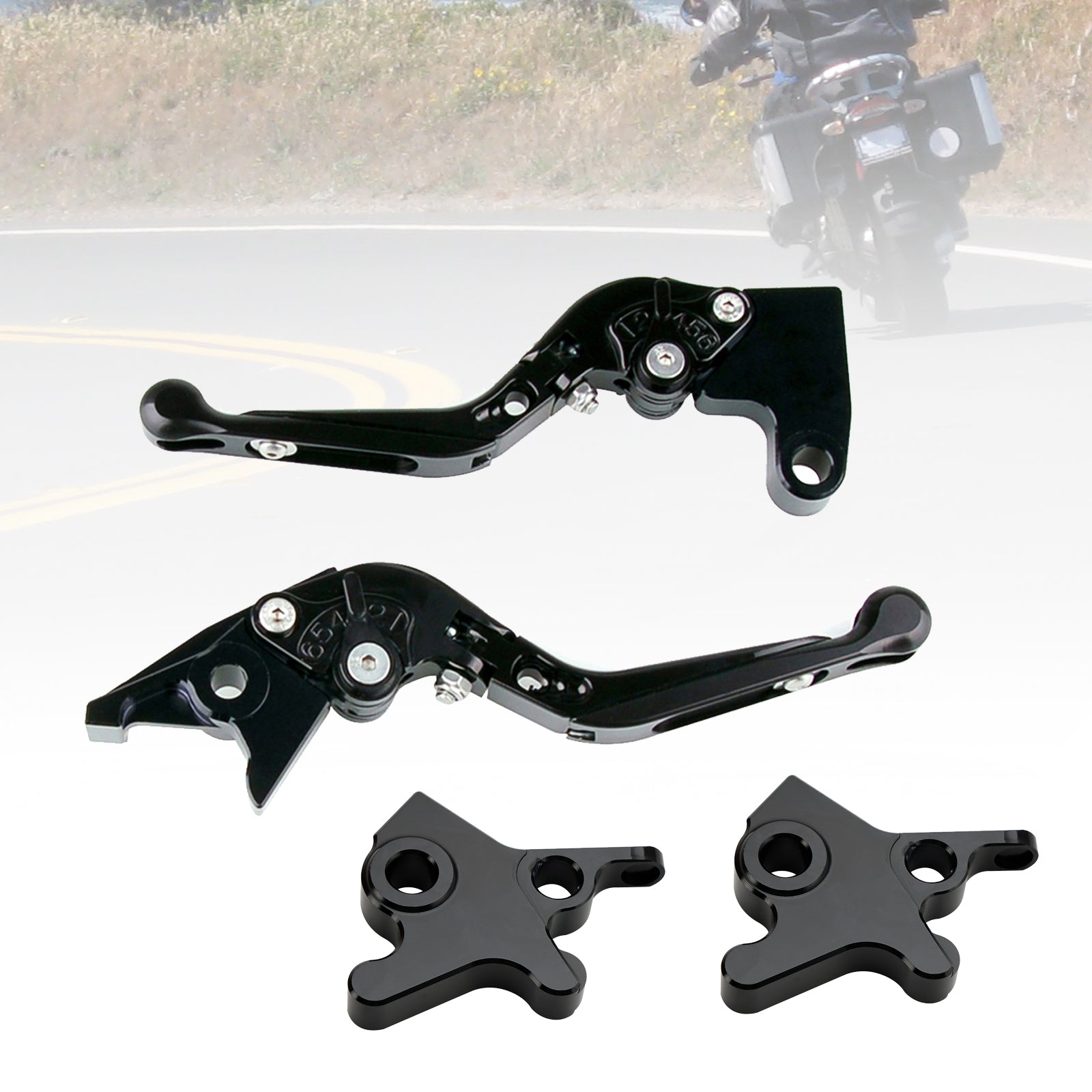 Palanca de freno de embrague ajustable para Piaggio MP3 300 16-18 MP3 350 18-19