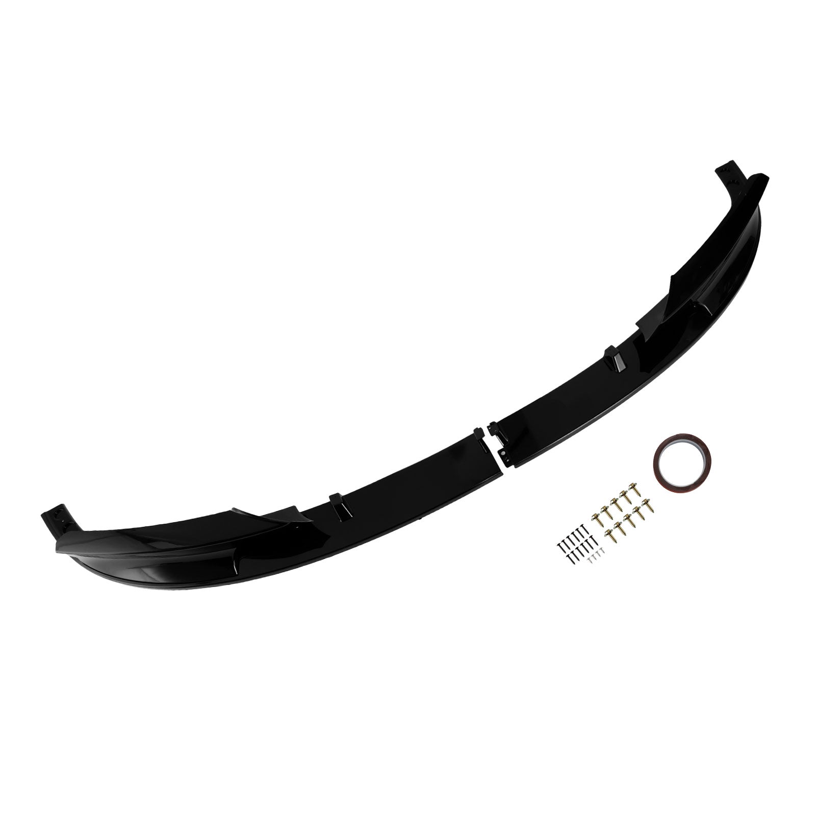 2012-2018 BMW 3 Series F30 M Sport Gloss Black Front Bumper Spoiler Lip