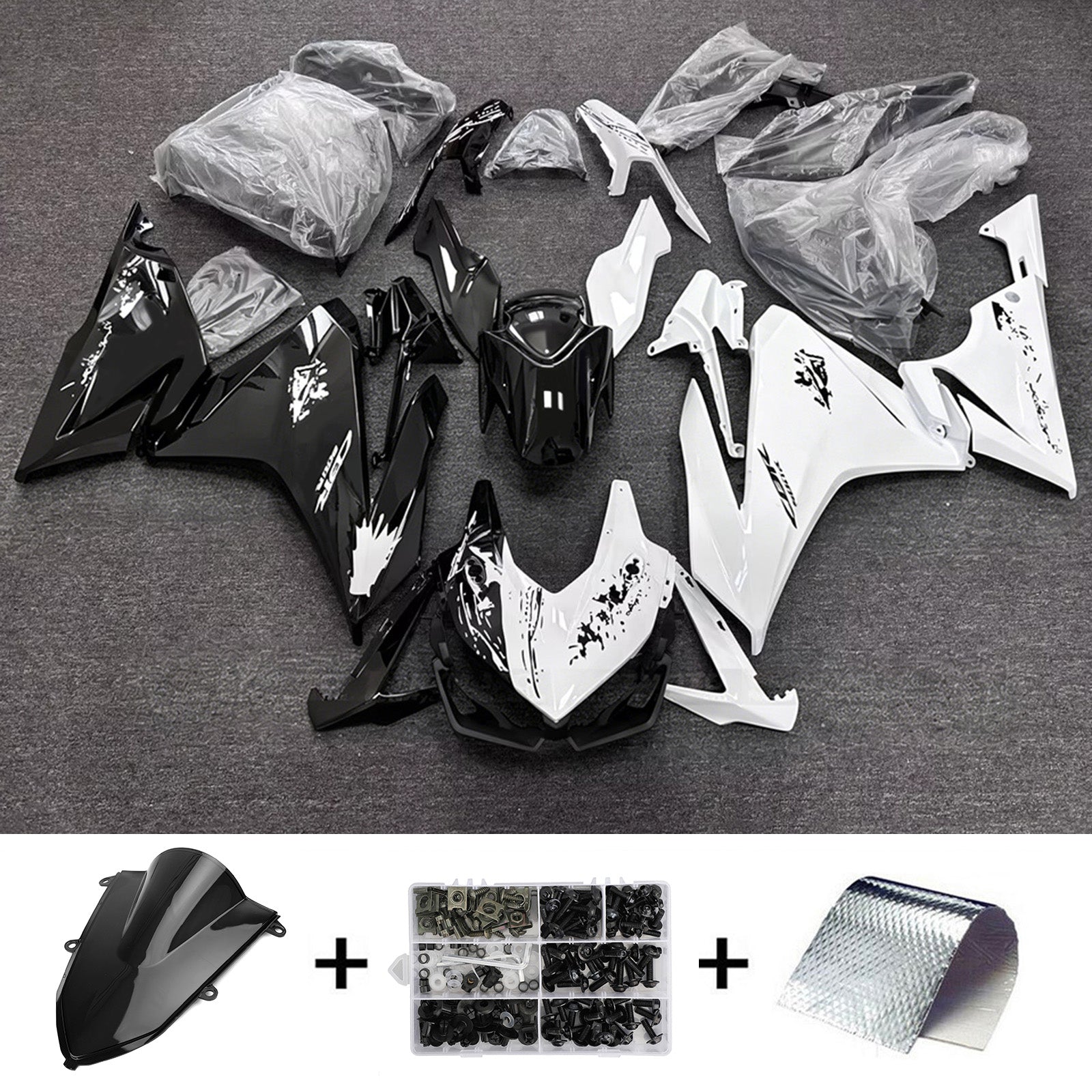 Injection Fairing Kit Bodywork Plastic ABS For Honda CBR500R 2019-2021