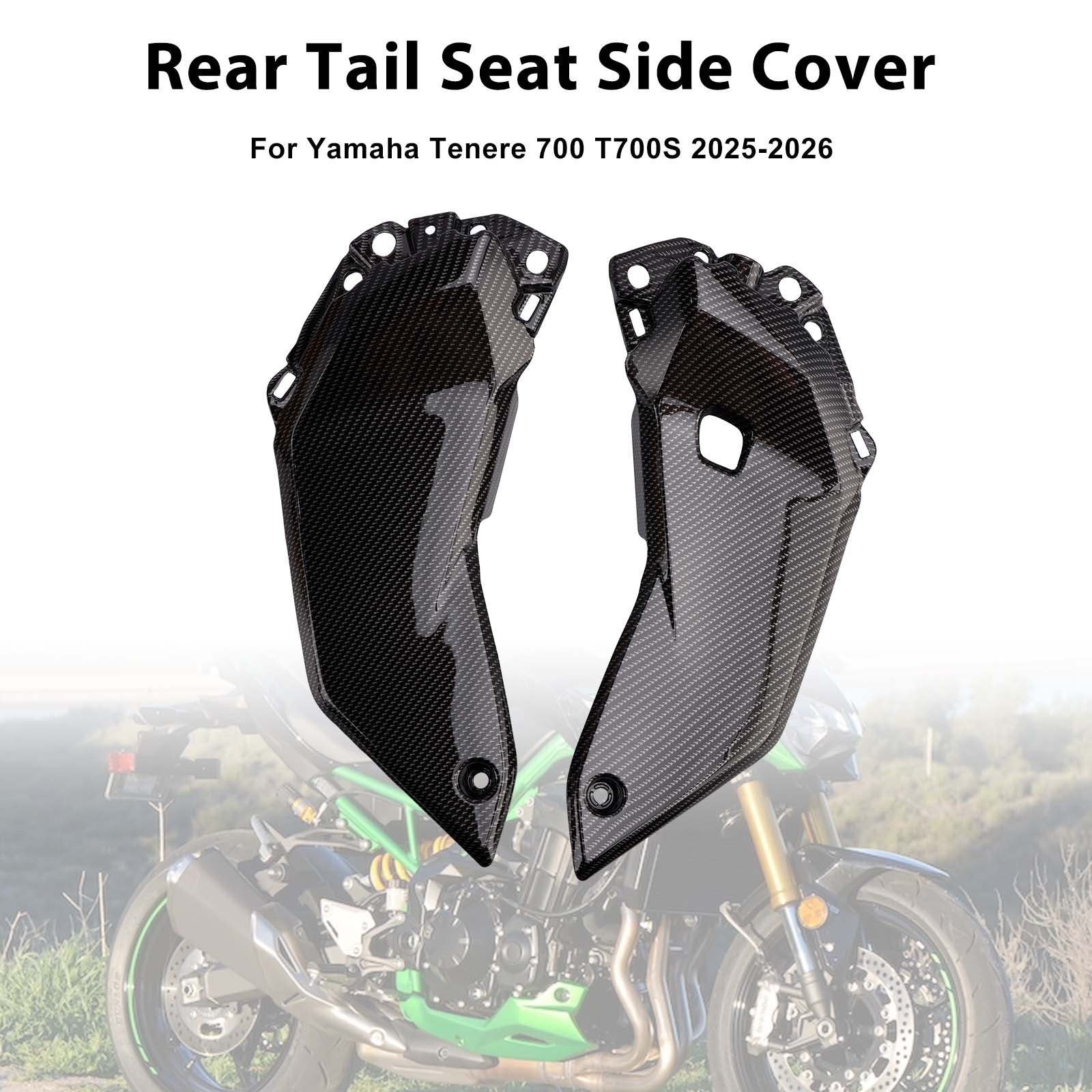 Carénage de couverture latérale de siège arrière, pour Yamaha Tenere 700 T700S 2025 – 2026