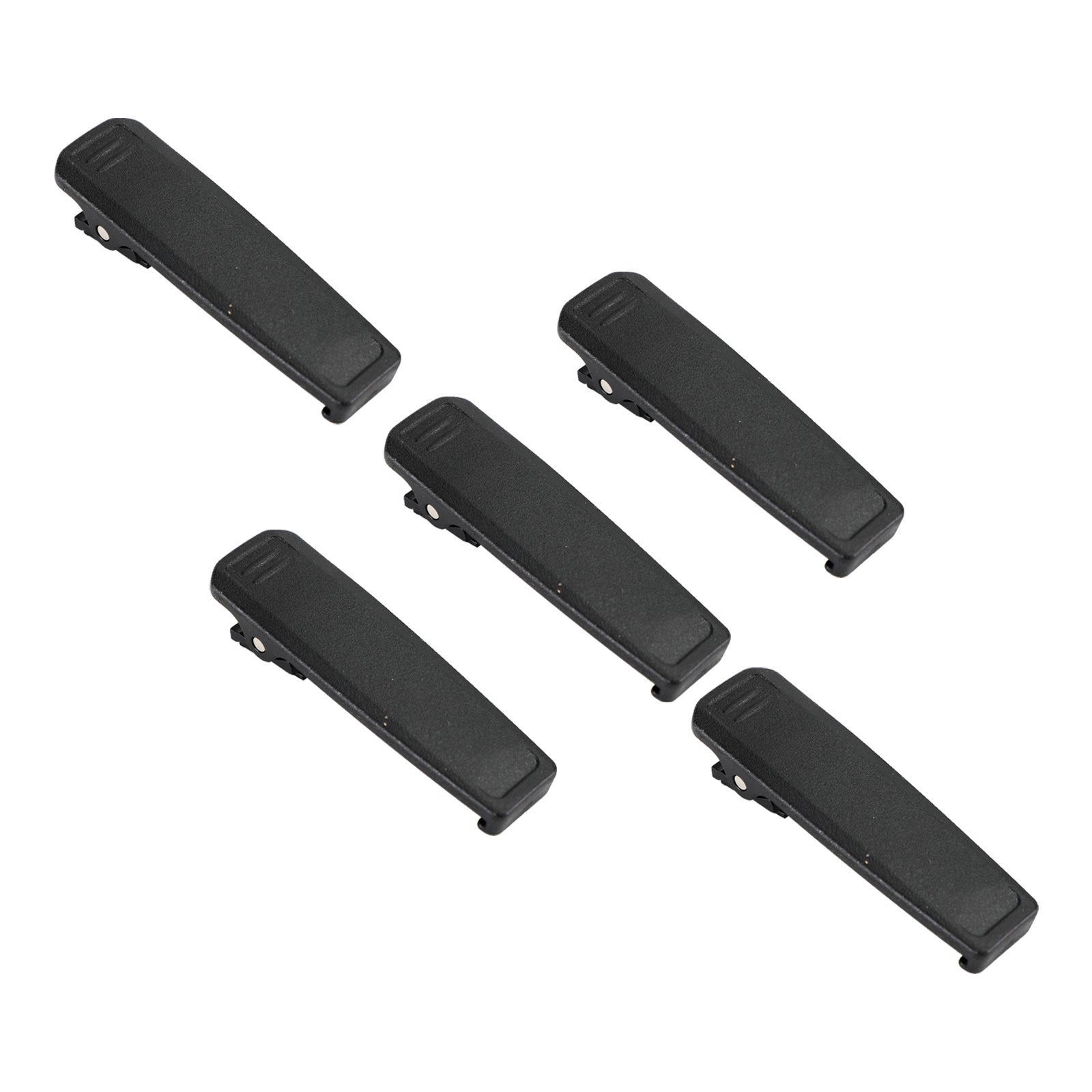 5X Clip de ceinture de poche arrière adapté au talkie-walkie ICOM IC-V88 IC-U88 IC-F1000