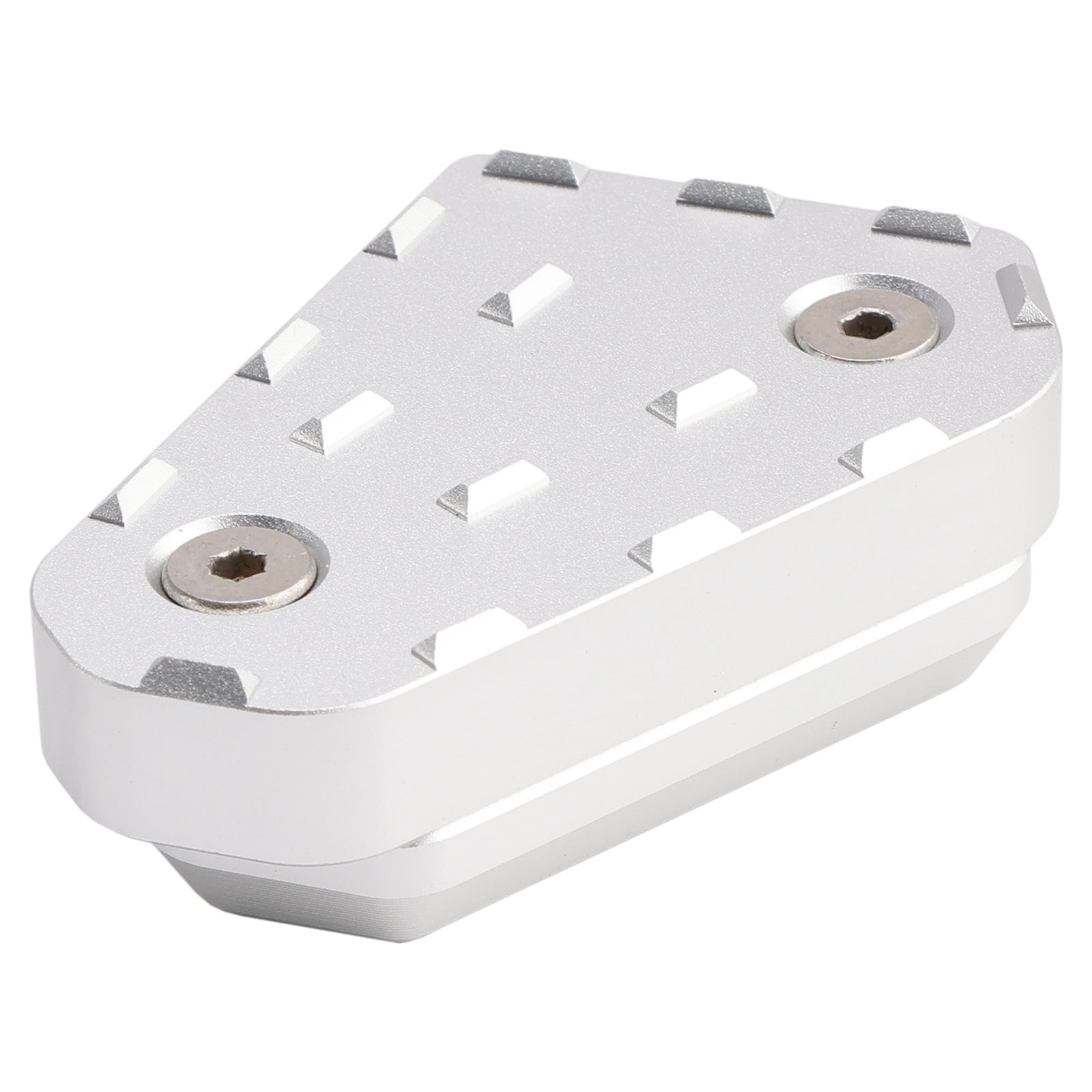 CNC brzdový pedál predĺženie PEG PEG Enlarger Pad pre Multistrada 950 1200 1260 Striebro