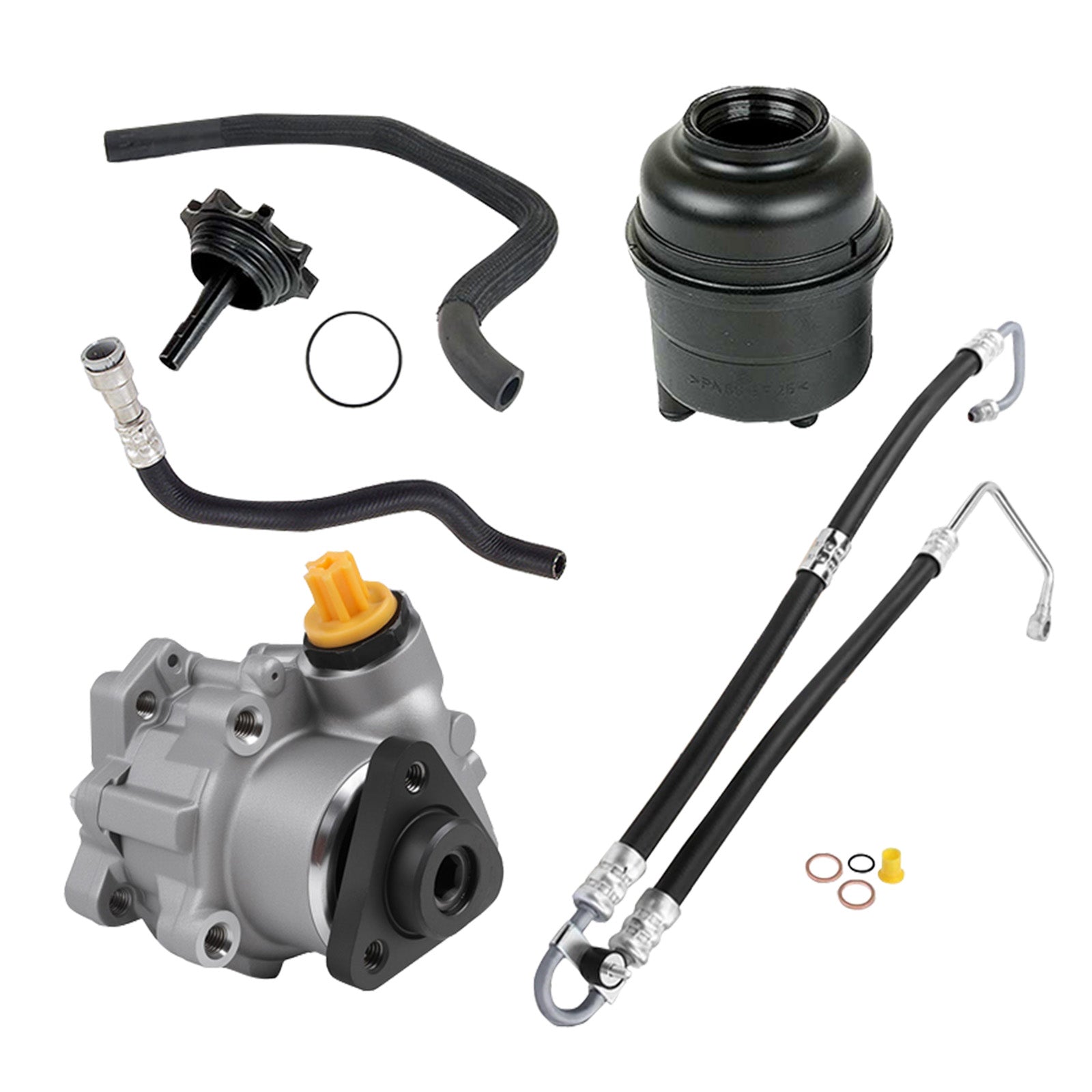 Power Steering Pump 32411092742 Fit BMW 5 E39 520i 523i 525i 530i 1996-2004