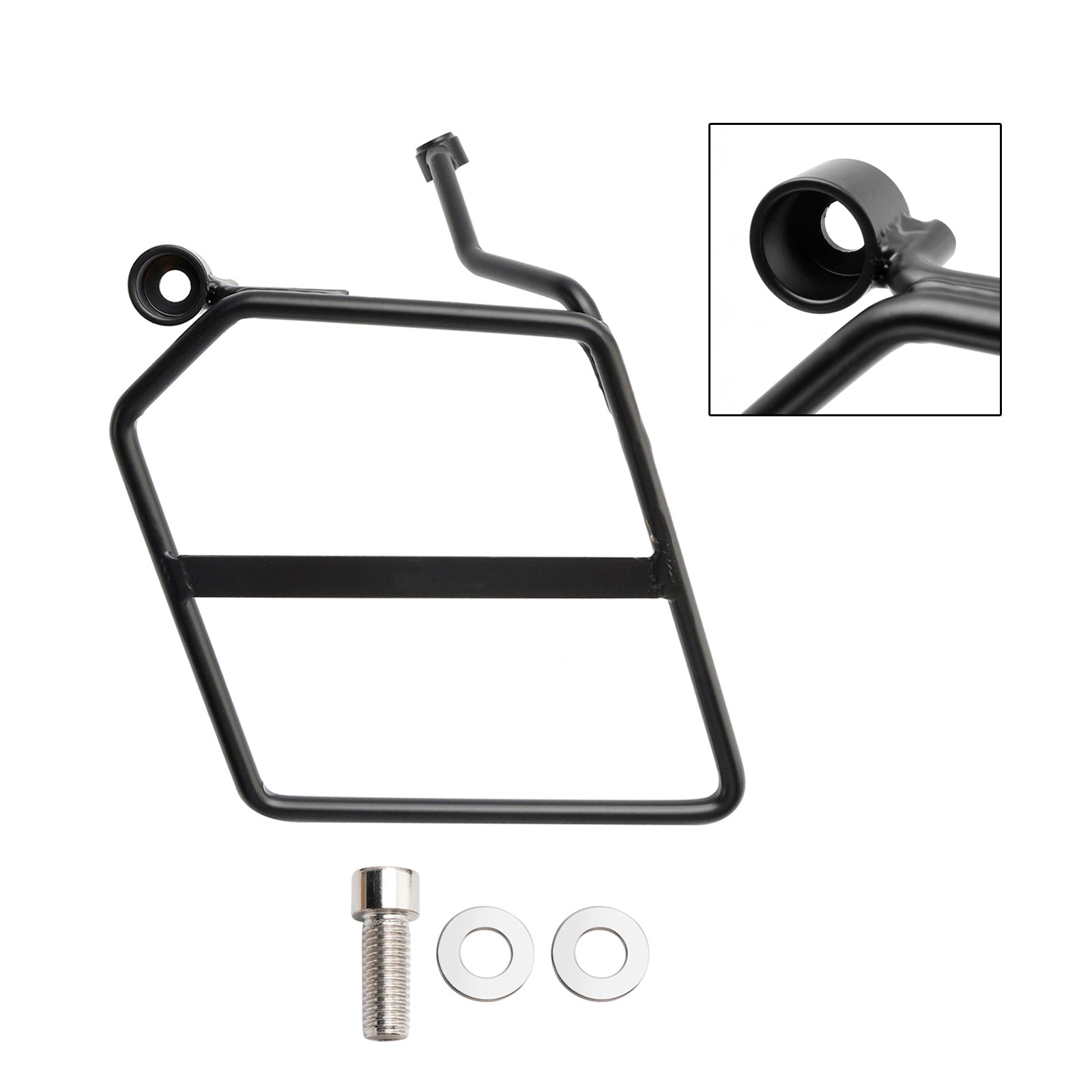 2018-2024 Honda Monkey 125 Sac à bagages Sac de selle côté montagne gauche Black