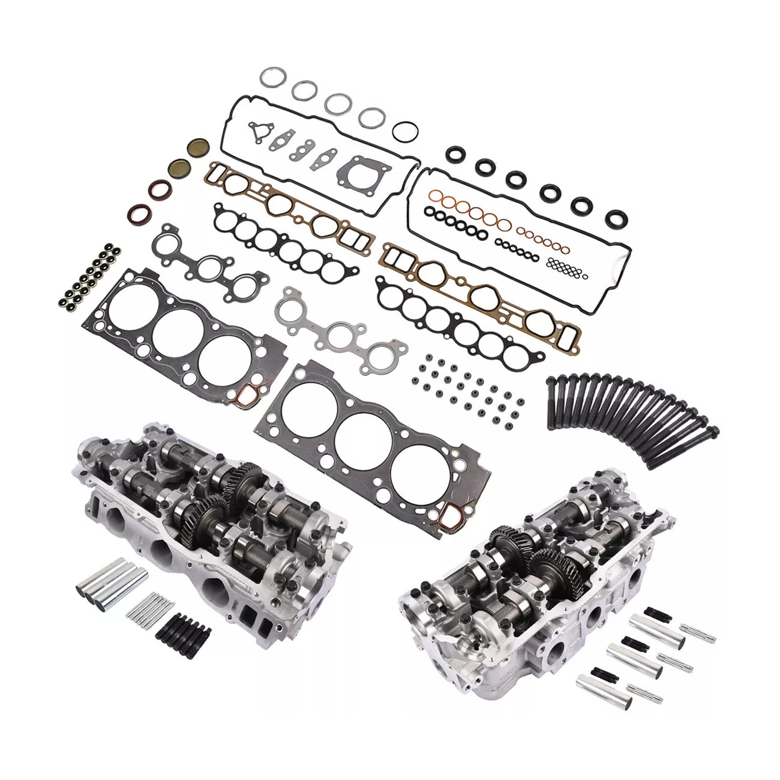 2000-2004 TOYOTA TUNDRA 3.4L 2PCS Cylinder Head & Gaskets & Bolts 11101-69136 1305362050