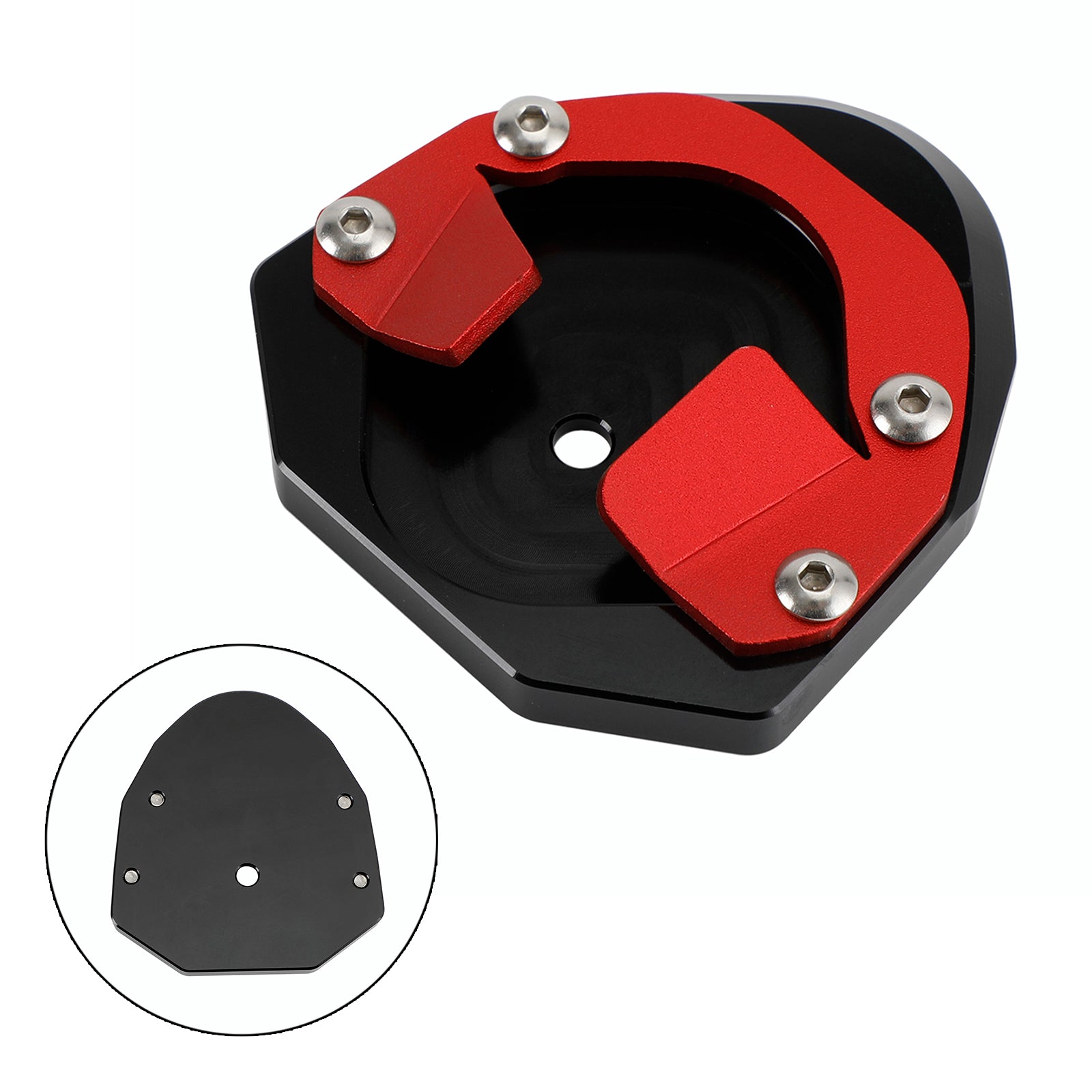 Kickstand Enlarge Plate Pad fit for Yamaha XT1200Z XT1200ZE Super Tenere 2014-21