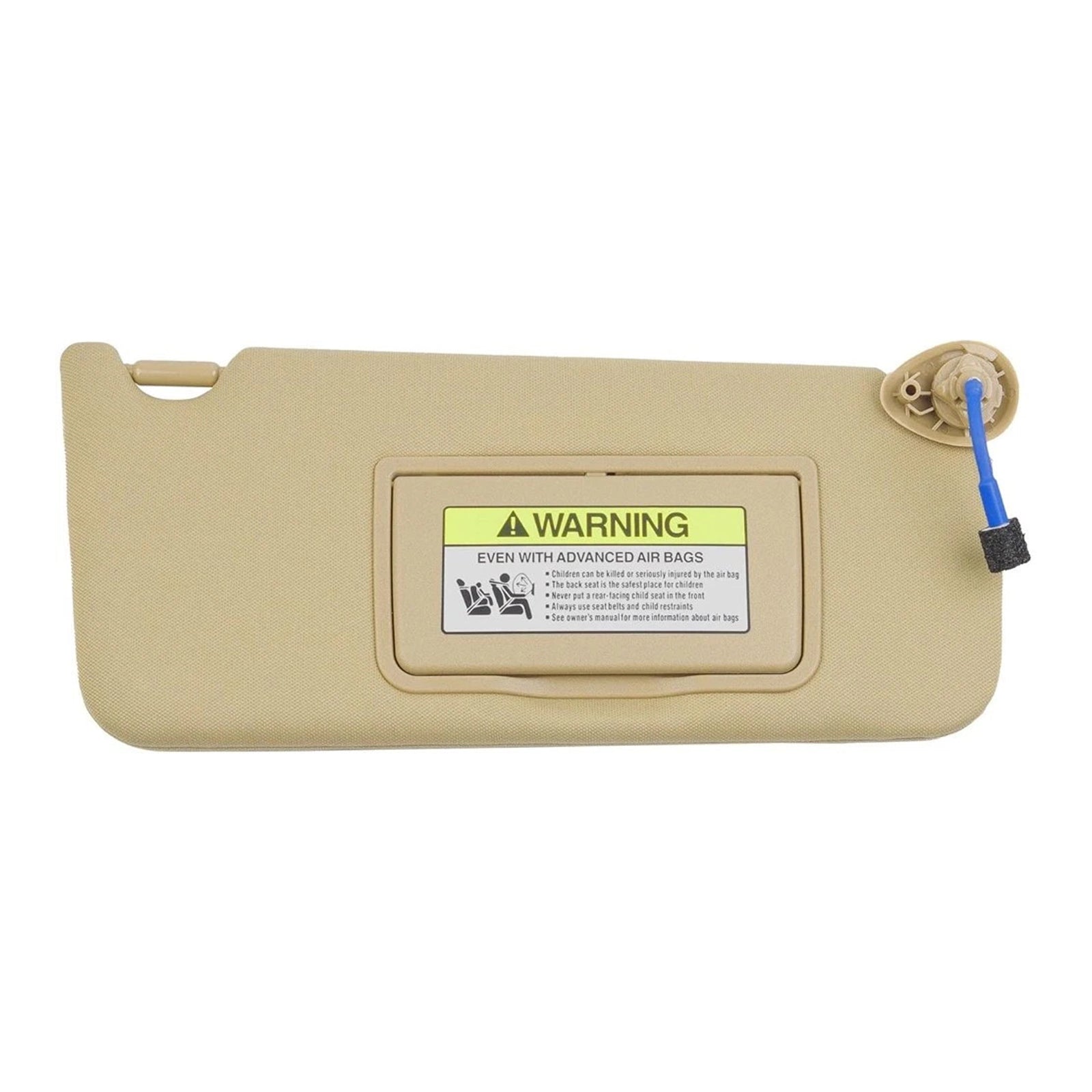 2008-2017 Honda Accord Pair Of Beige Sun Visor 83280TA5A51ZA