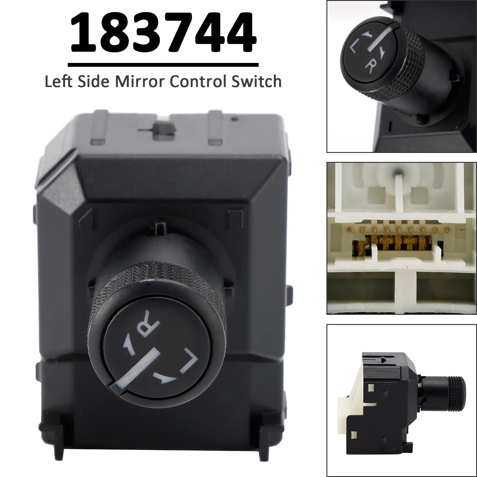 Left Side Mirror Control Switch 183744 for Toyota Camry Pruis C-HR 2017-2023