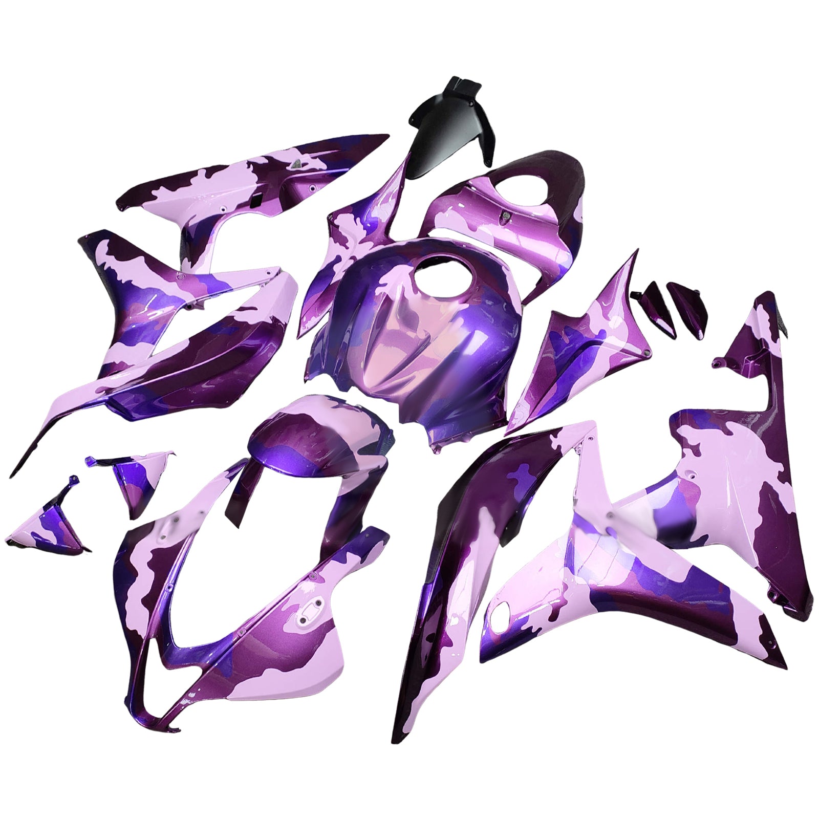 Kit de carénage d'injection Bodywork Abs en plastique pour Honda CBR600RR 2007-2008 F5