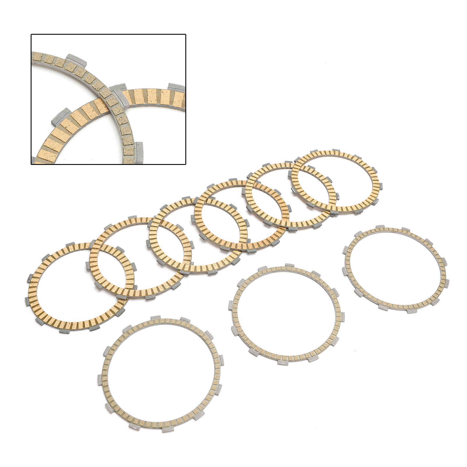 Clutch Friction Plate Kit fit for Suzuki 21441-31J00 DL1050 V-Strom 1050 20-24