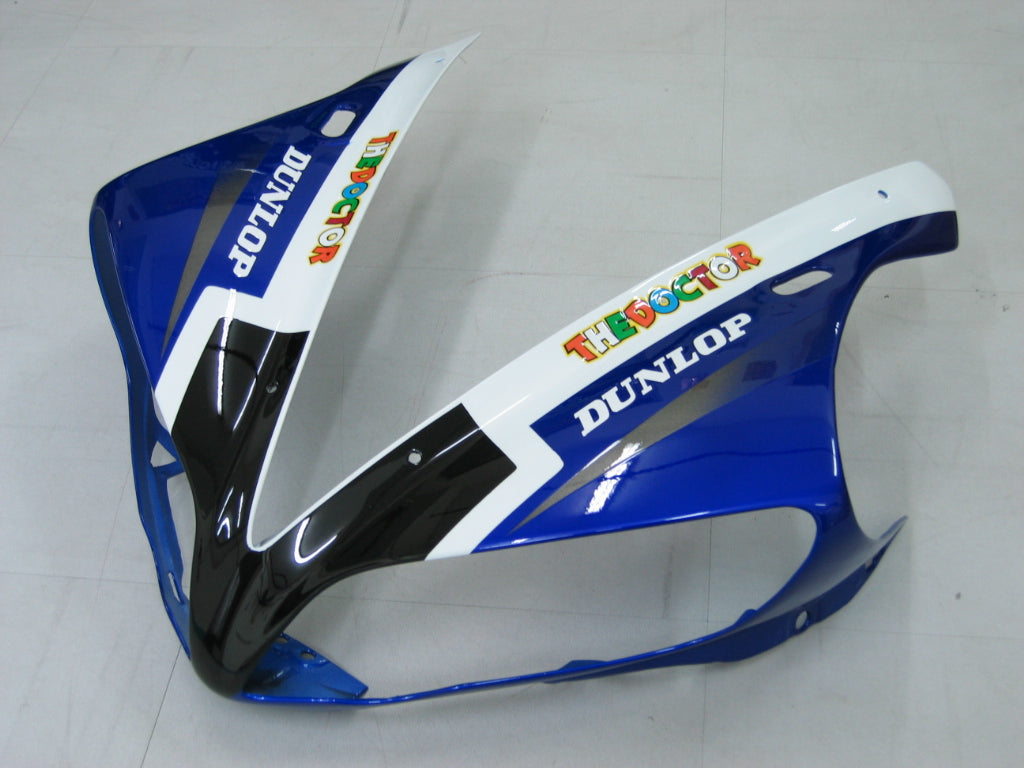 2004-2006 Yamaha YZF-R1 Blauw Wit No.46 Racing stroomlijnkappen Generiek