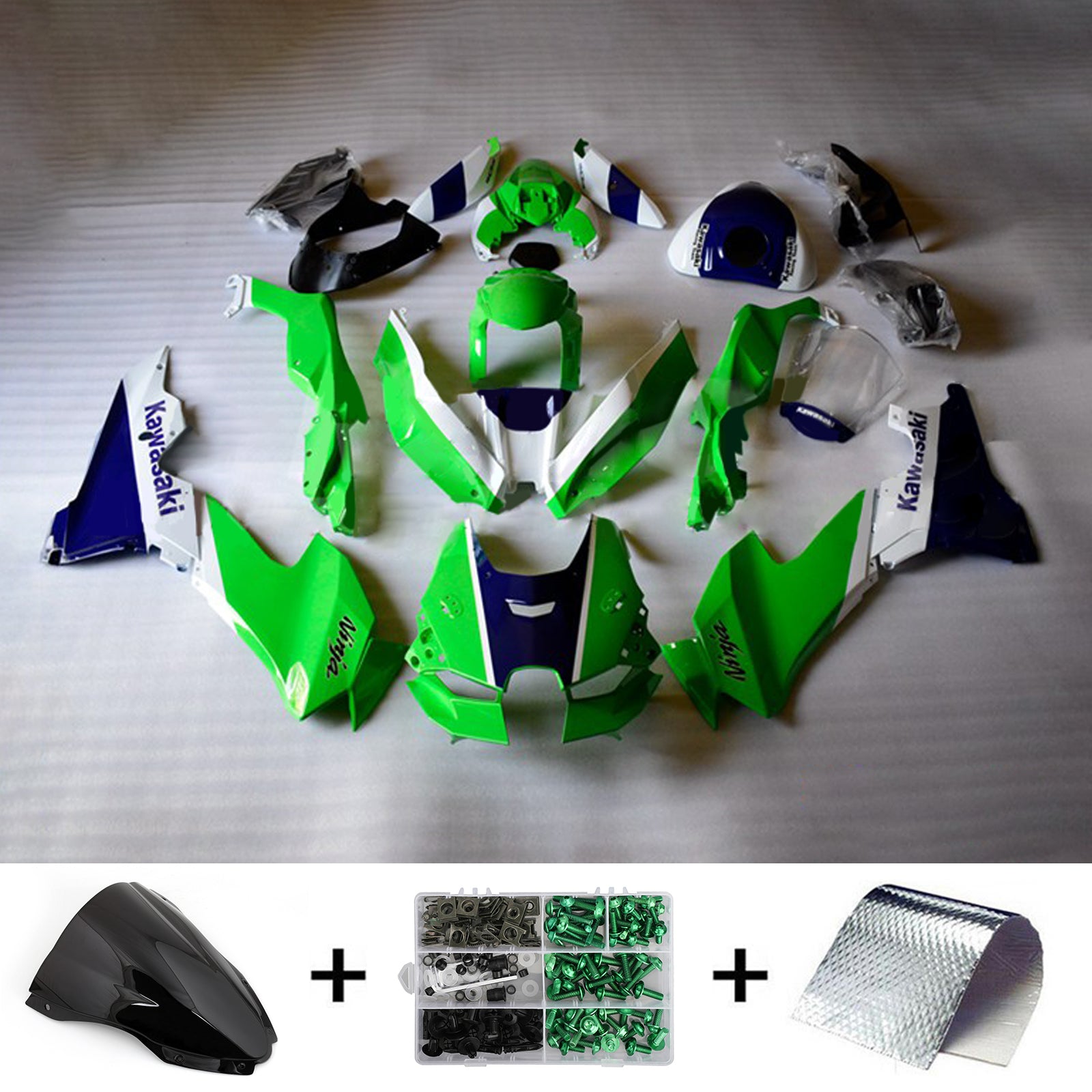 2021-2024 Kawasaki ZX-10R ZX-10RR Injection Fairing Kit Bodywork ABS