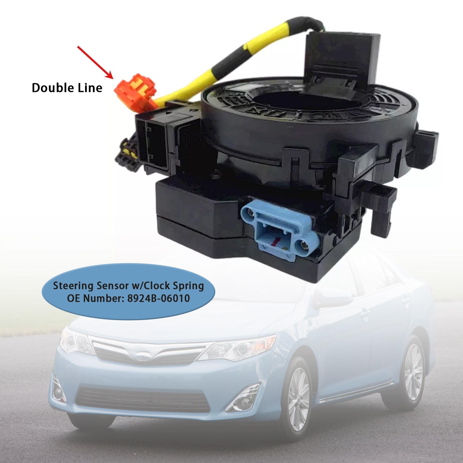 Steering Sensor 8924B-06010 w/Clock Spring For 2012-2014 Camry 2013-2016 Avalon