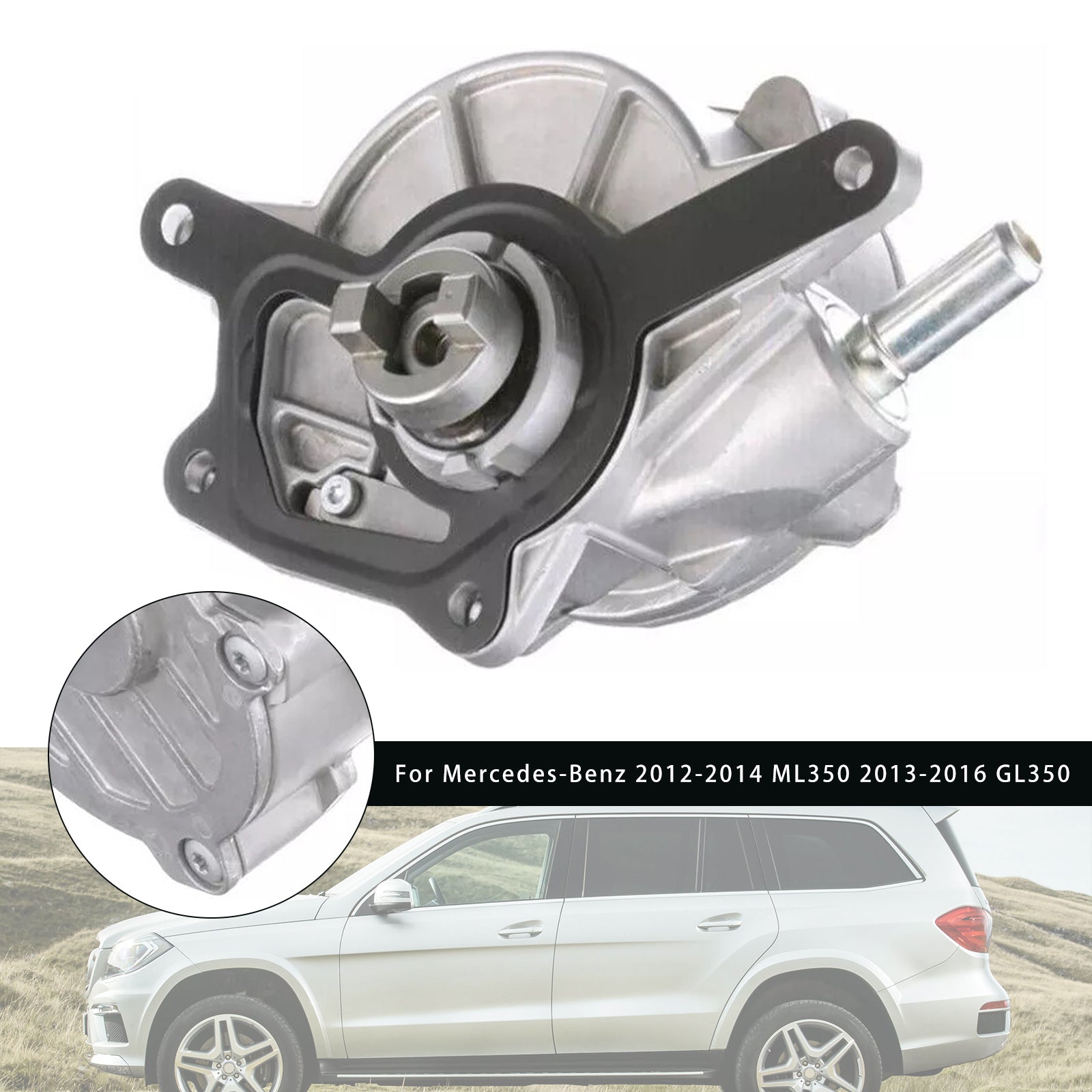 Brake Vacuum Pump 6422300765 For Mercedes-Benz 2012-2014 ML350 2013-2016 GL350