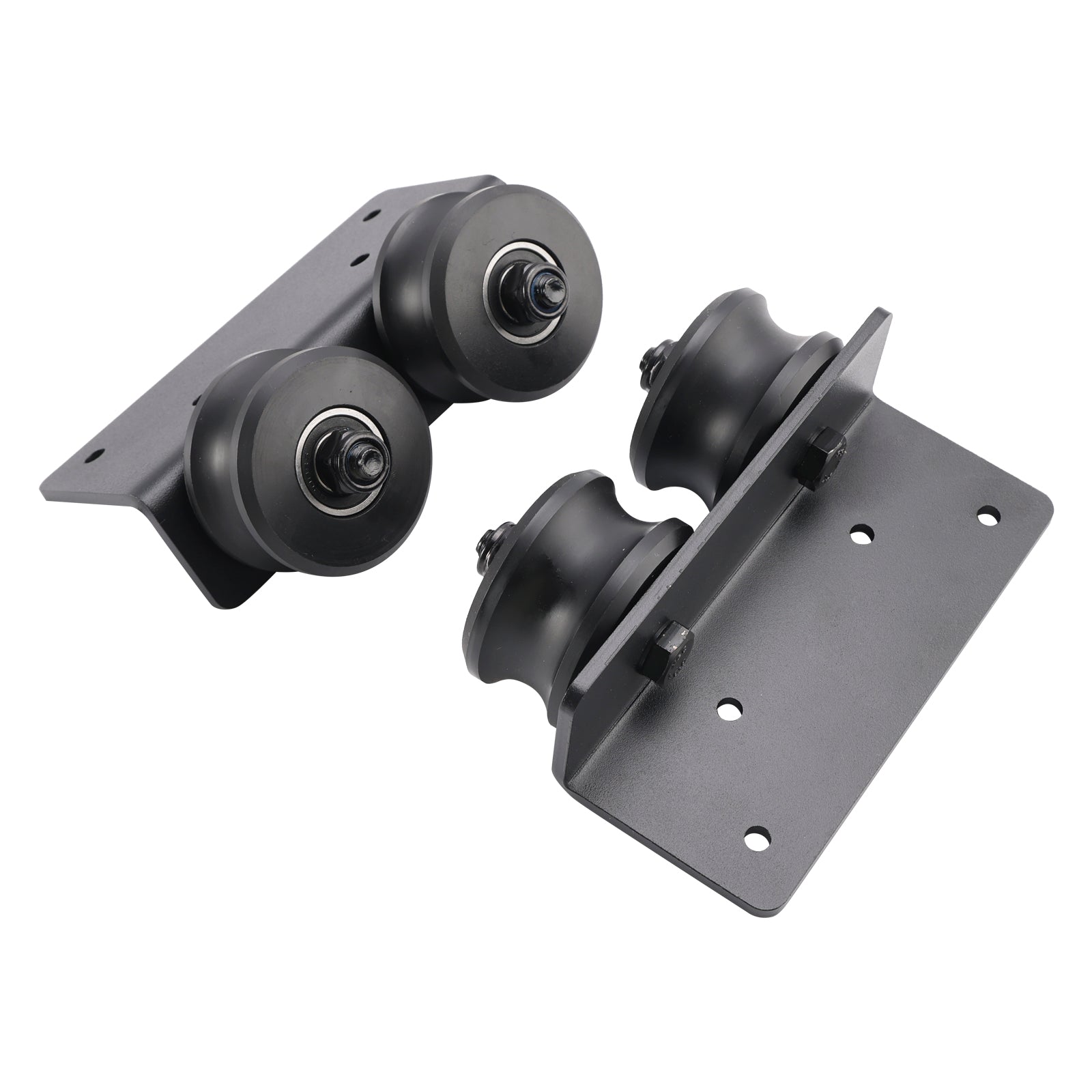 Rolling Library Sliding Ladder Hardware Kit com freio de 3,3 pés de tubo redondo