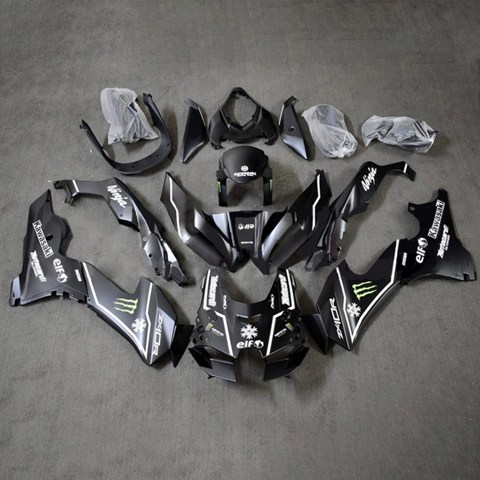 2021-2024 Kawasaki ZX-10R ZX-10RR Injection Fairing Kit Bodywork ABS