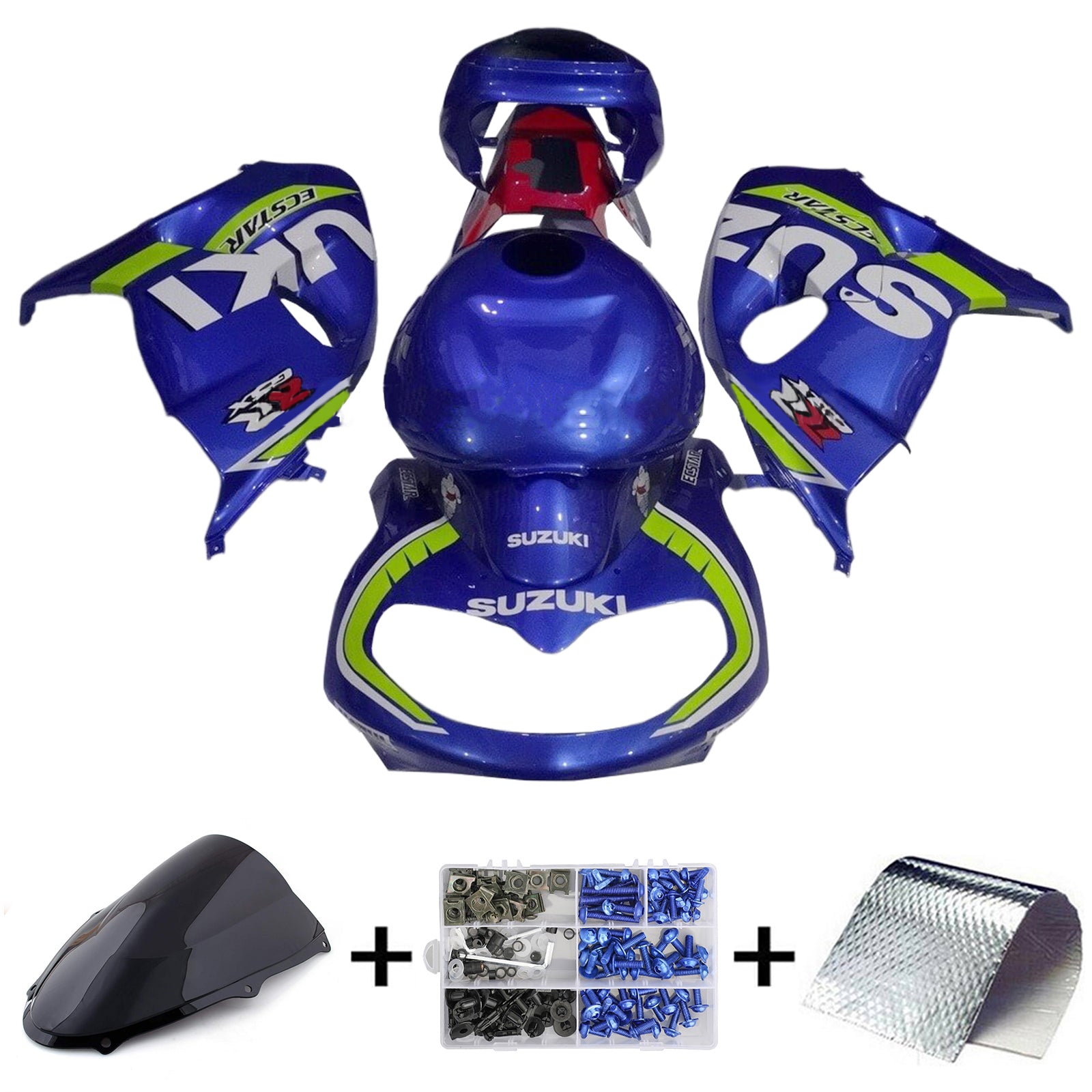 1998-2003 Suzuki TL1000R Kit de carénage d'injection carrosserie plastique ABS