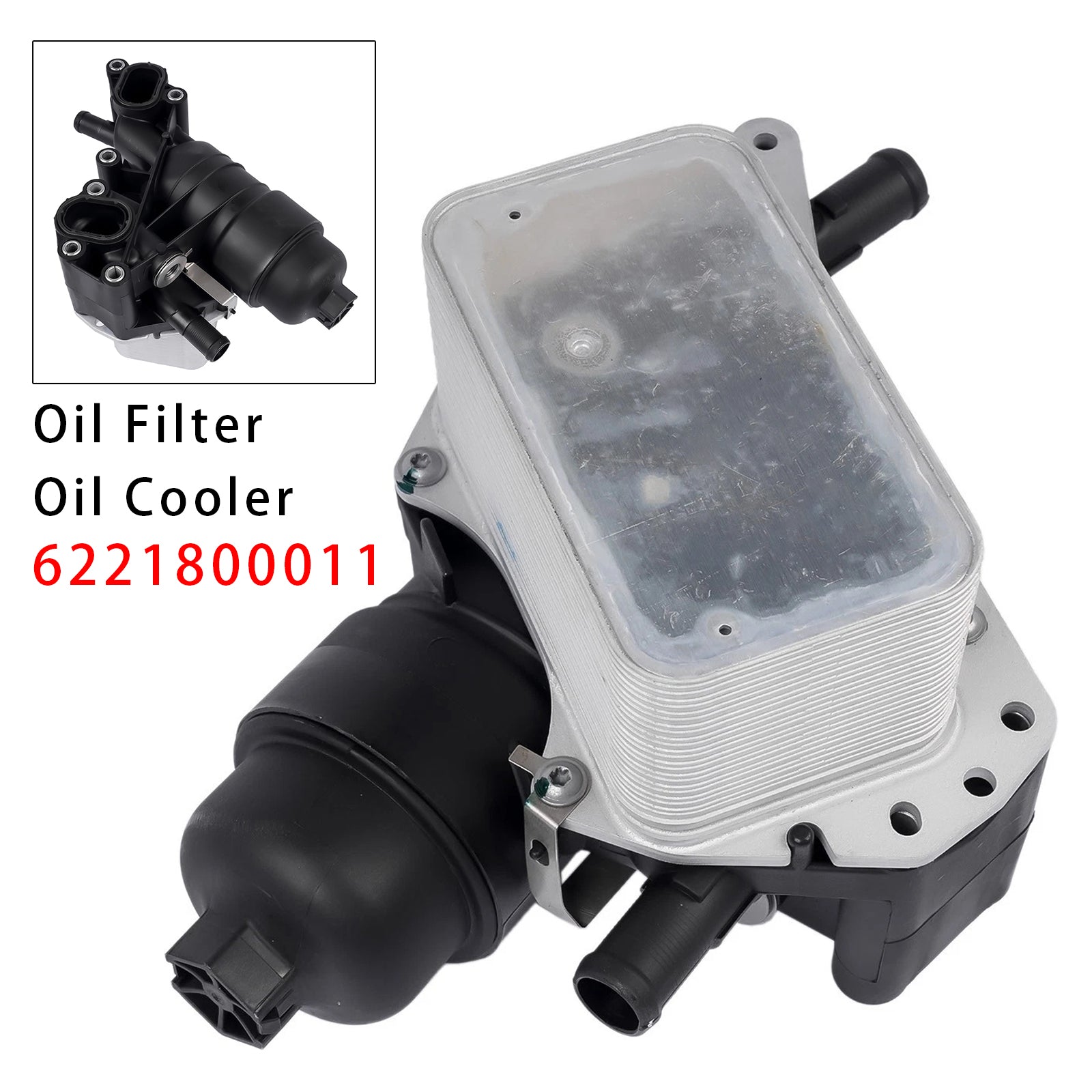 Engine Oil Filter Oil Cooler For Renault Trafic Vauxhall Vivaro 1.6 dCi CDTI 14+