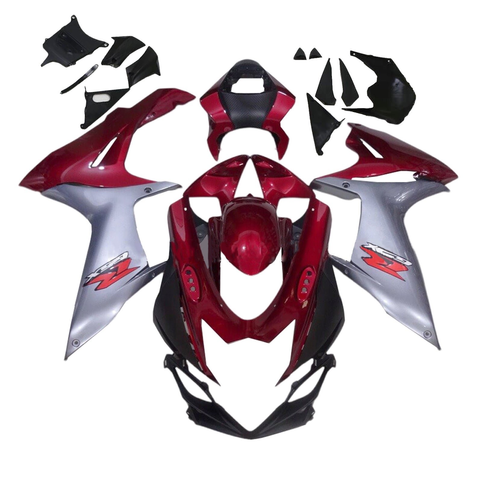 2011-2024 Suzuki GSXR 600/750 K11 Amotopart Injection Fairing Kit Bodywork Plastic ABS #101