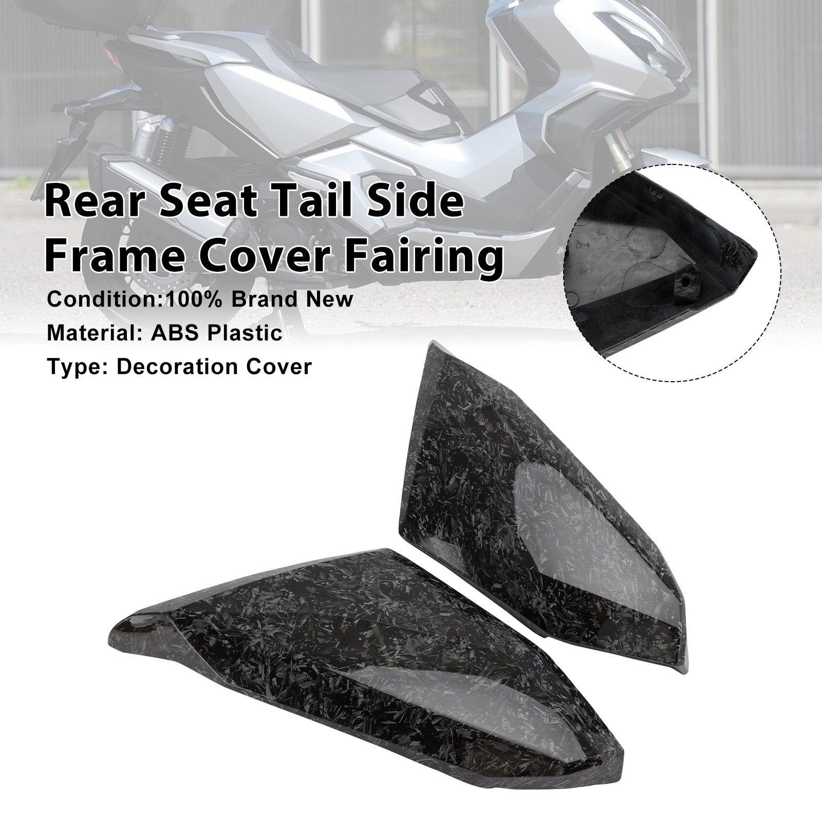 2022-2025 Honda ADV 350 Rear Seat Tail Side Frame Cover Fairing
