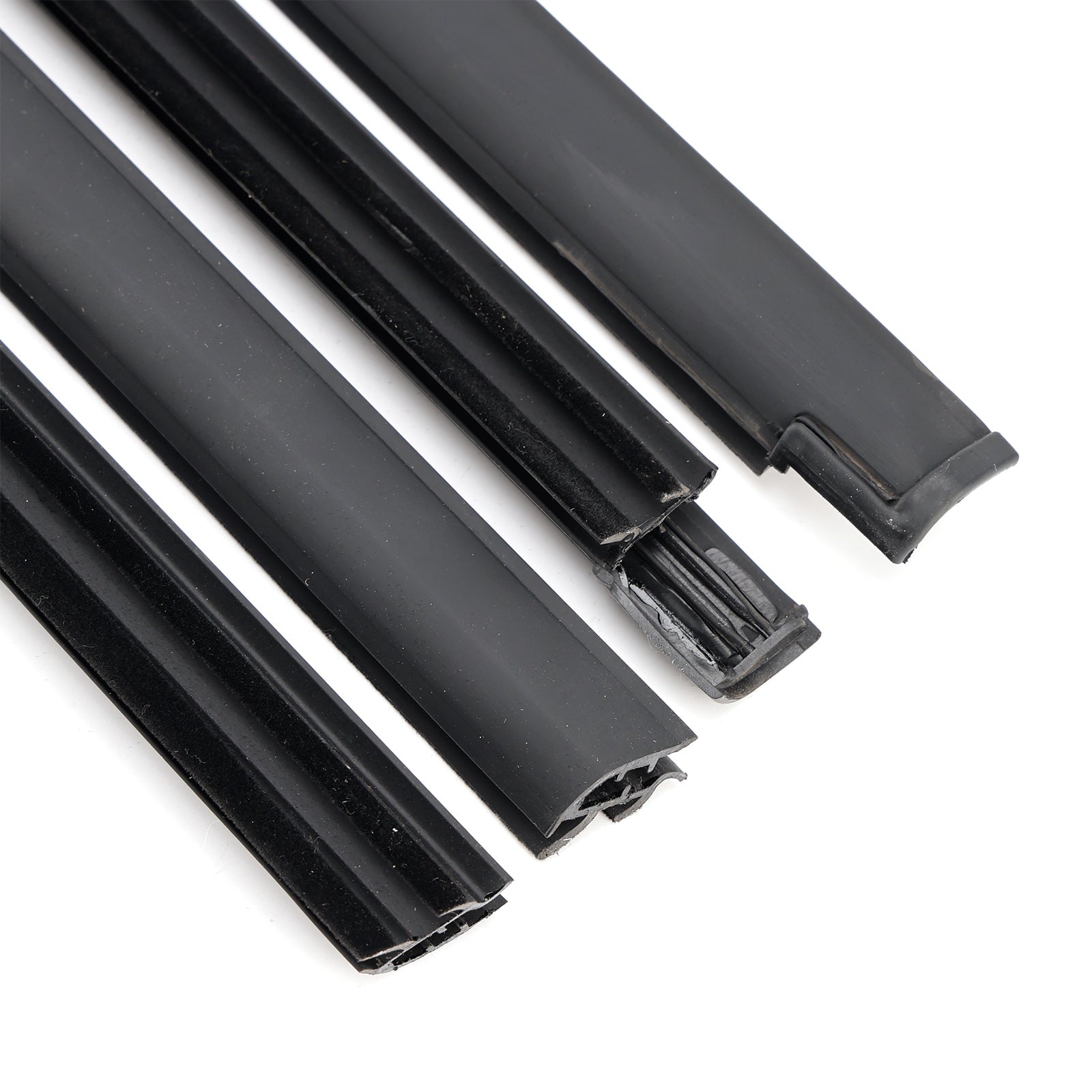 4PCS Weatherstrip Door Belt Seal Out For Nissan Pathfinder Terrano R50 1995-2004