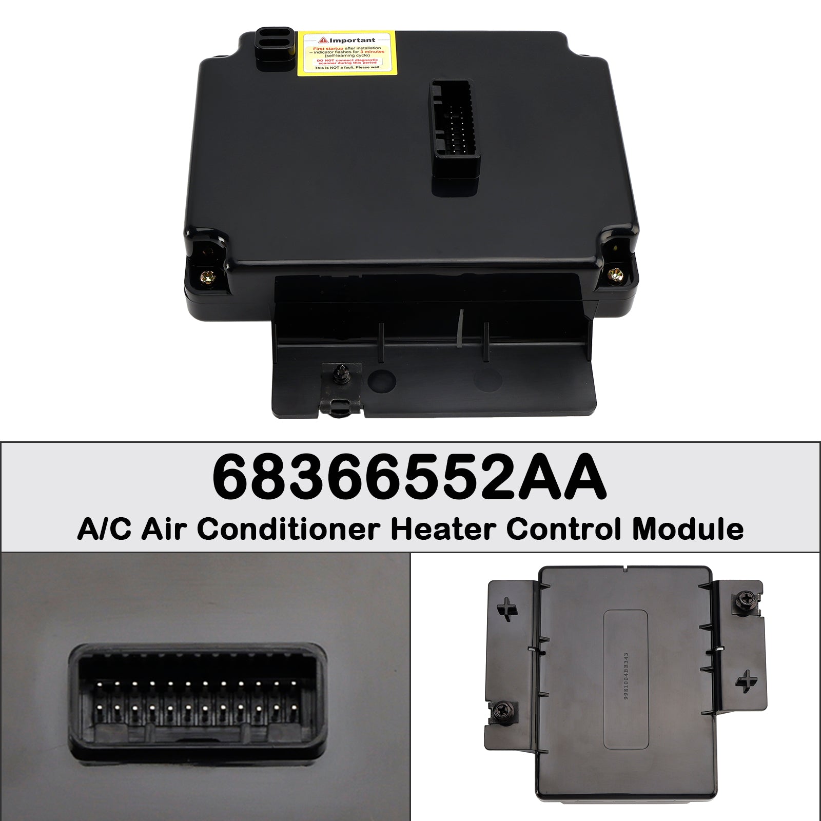 A/C Air Conditioner Heater Control Module 68366552AA for Ram 1500 2018-2023