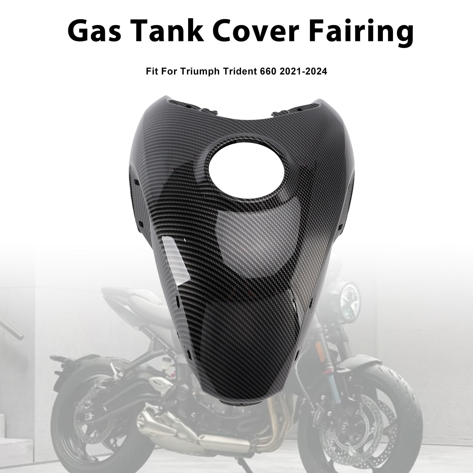 Gas Tank Cover Fairing Protector For Trident 660 2021-2024